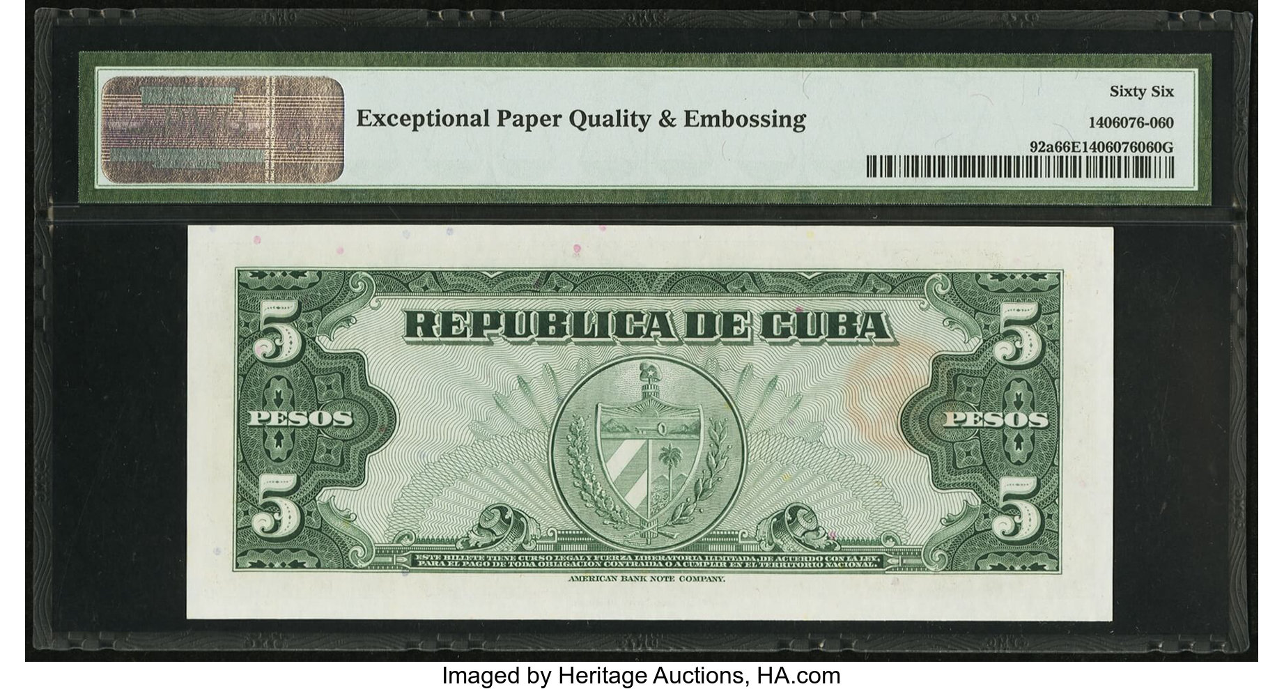 image for: Cuba  5 pesos (B815as1)