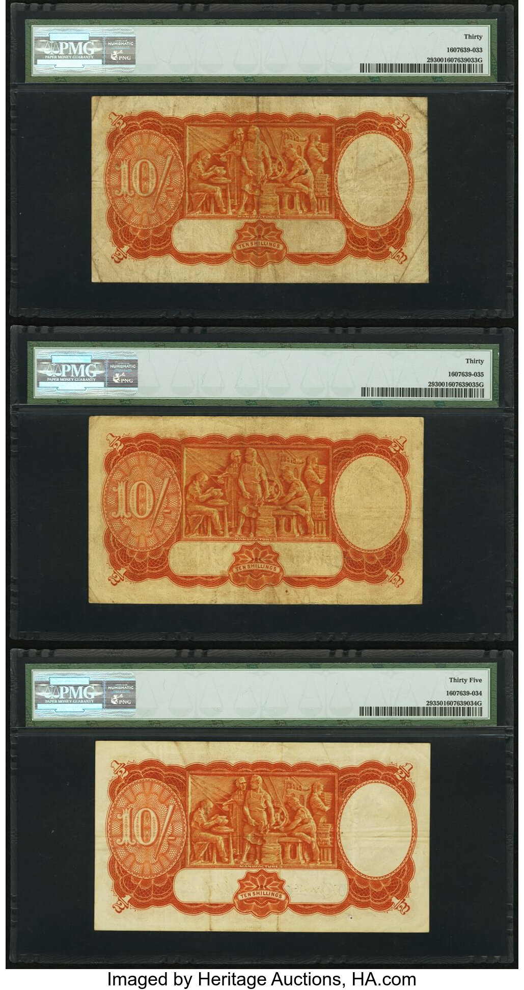 image for: Australia  10 shillings(B131a)