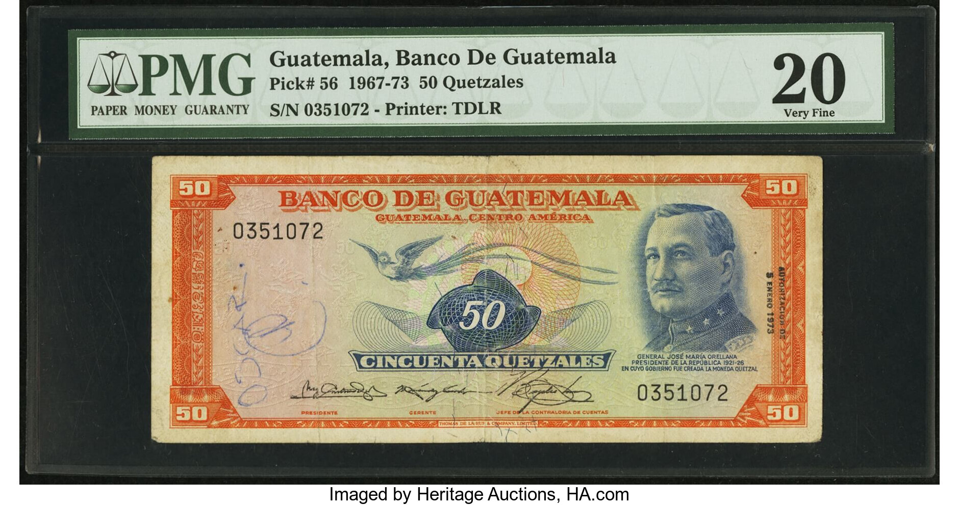 image for: Guatemala  50 quetzales (B539f)