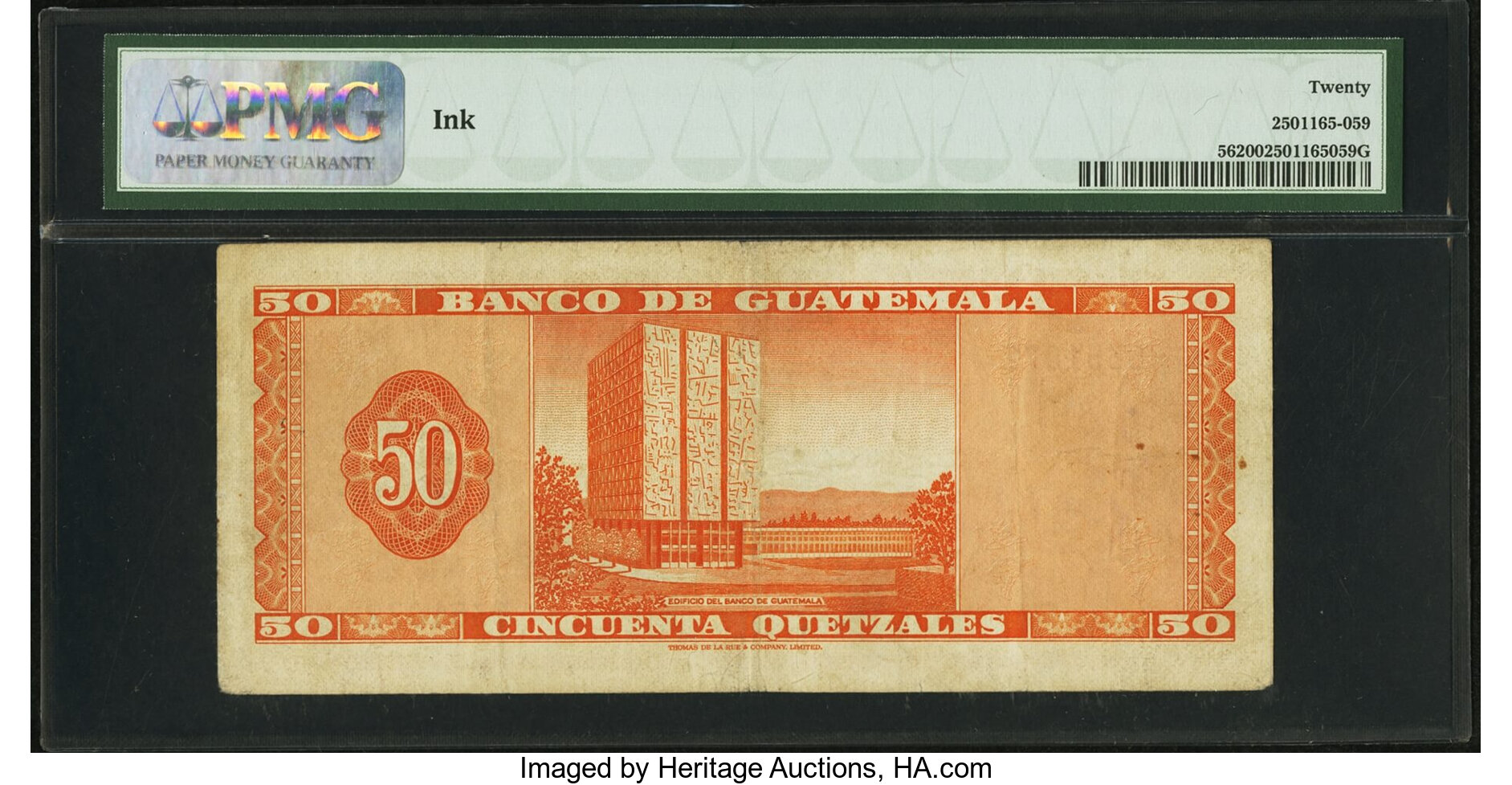 image for: Guatemala  50 quetzales (B539c)