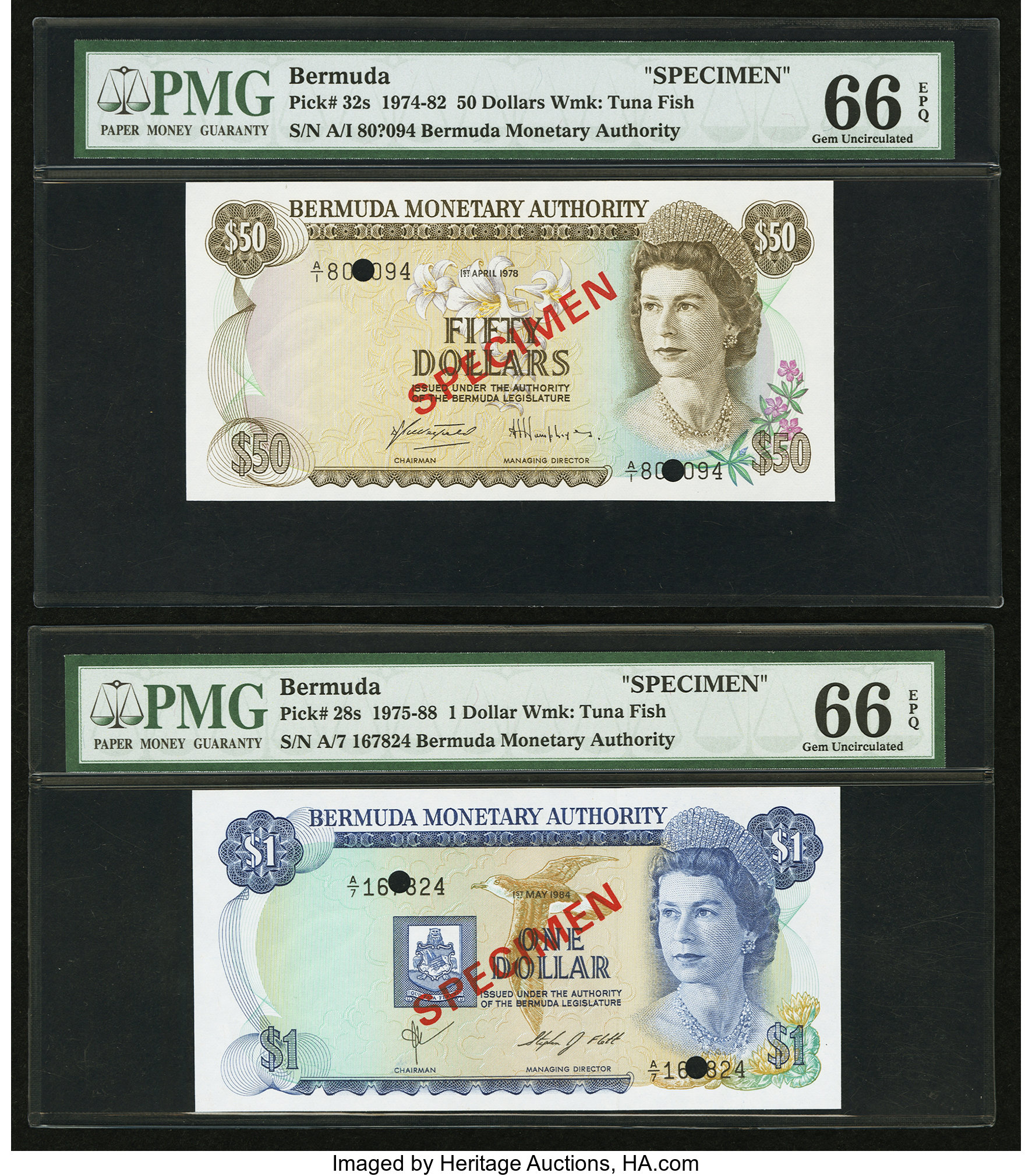 image for: Bermuda  1 dollar (B201c)
