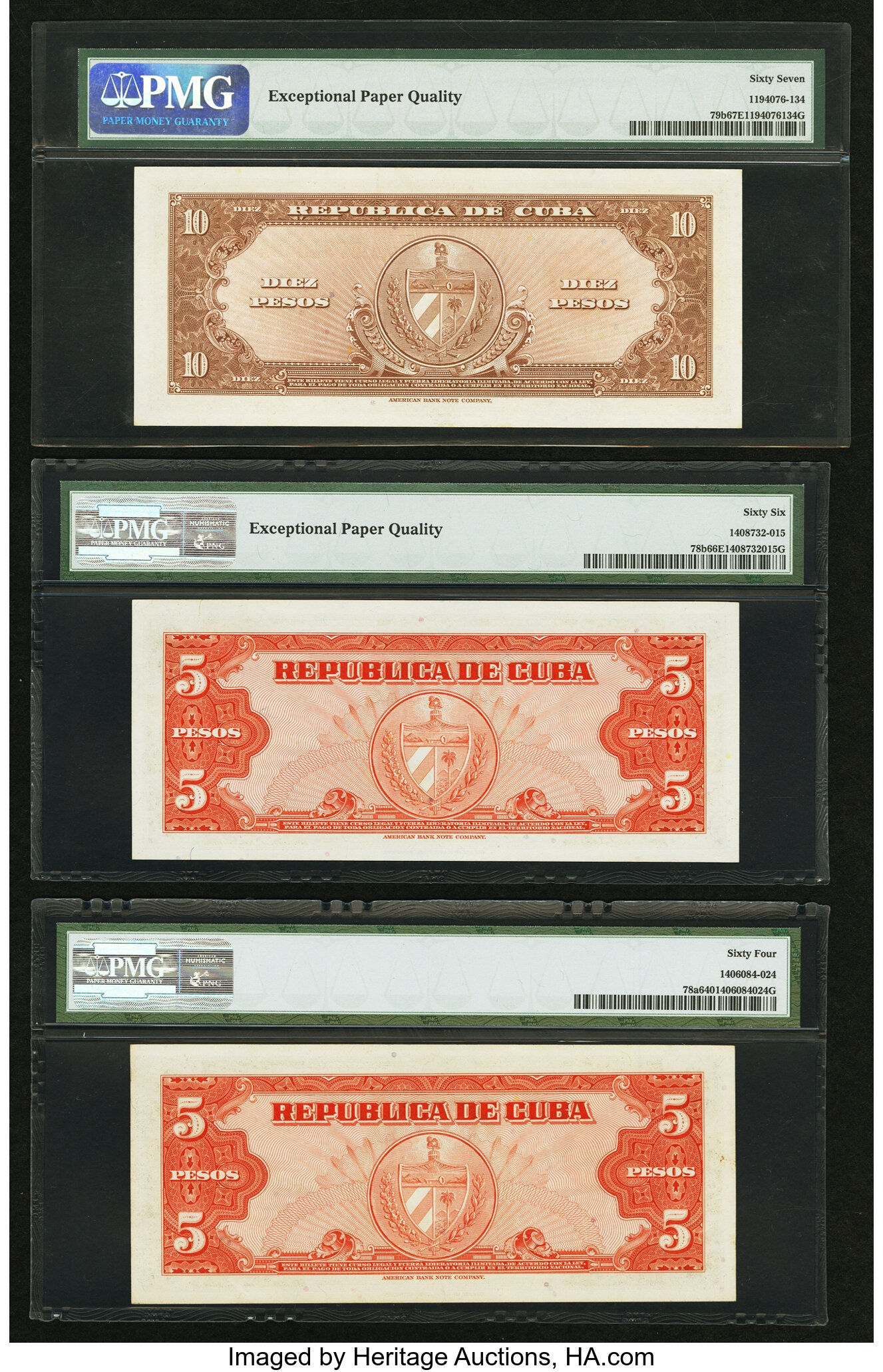 image for: Cuba  5 pesos (B802a)