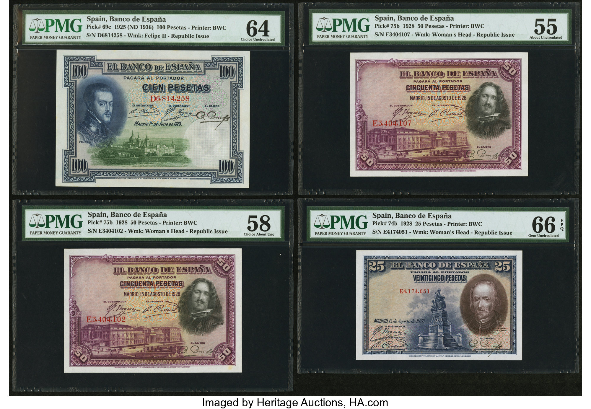 image for: Spain  100 pesetas (B512as1)