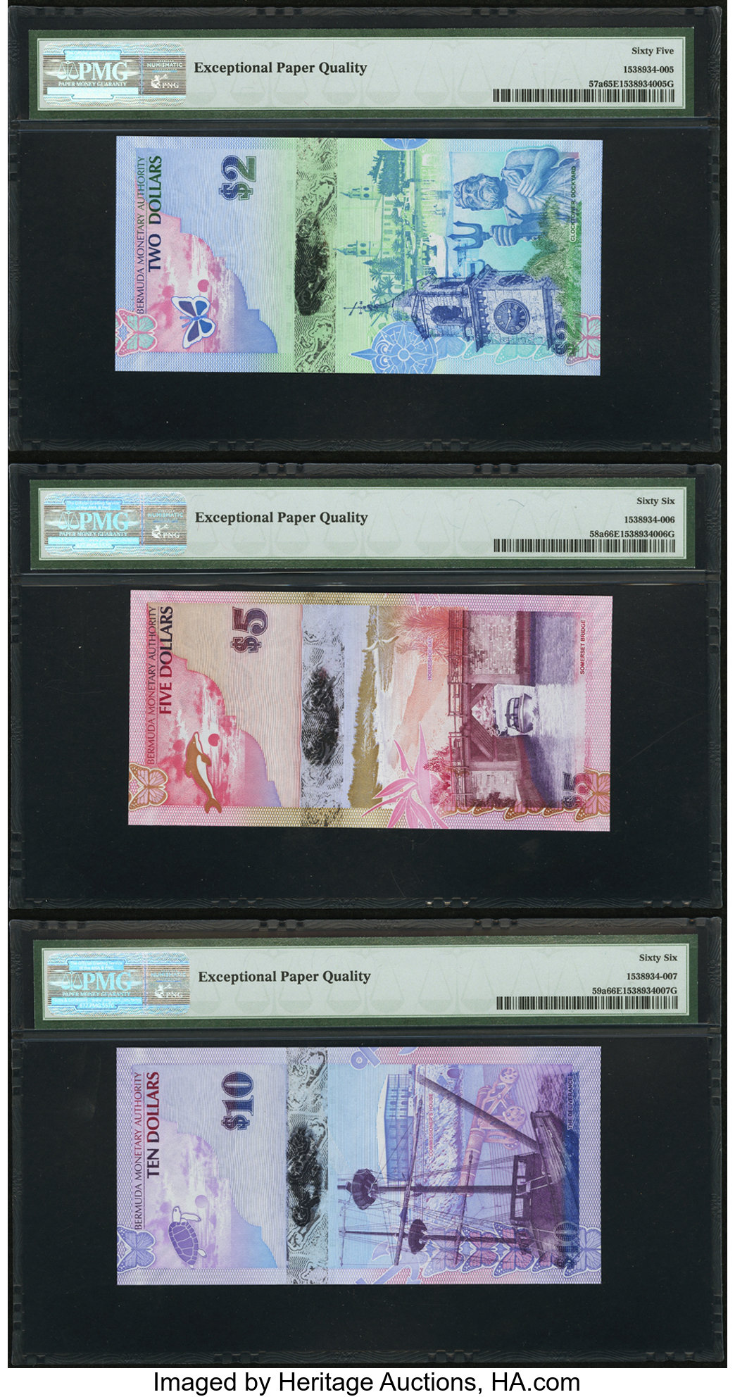 image for: Bermuda  5 dollars (B231a)