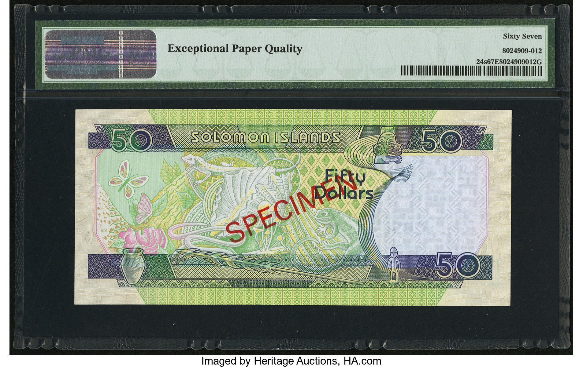 image for: Solomon Islands  50 dollars (B214a)