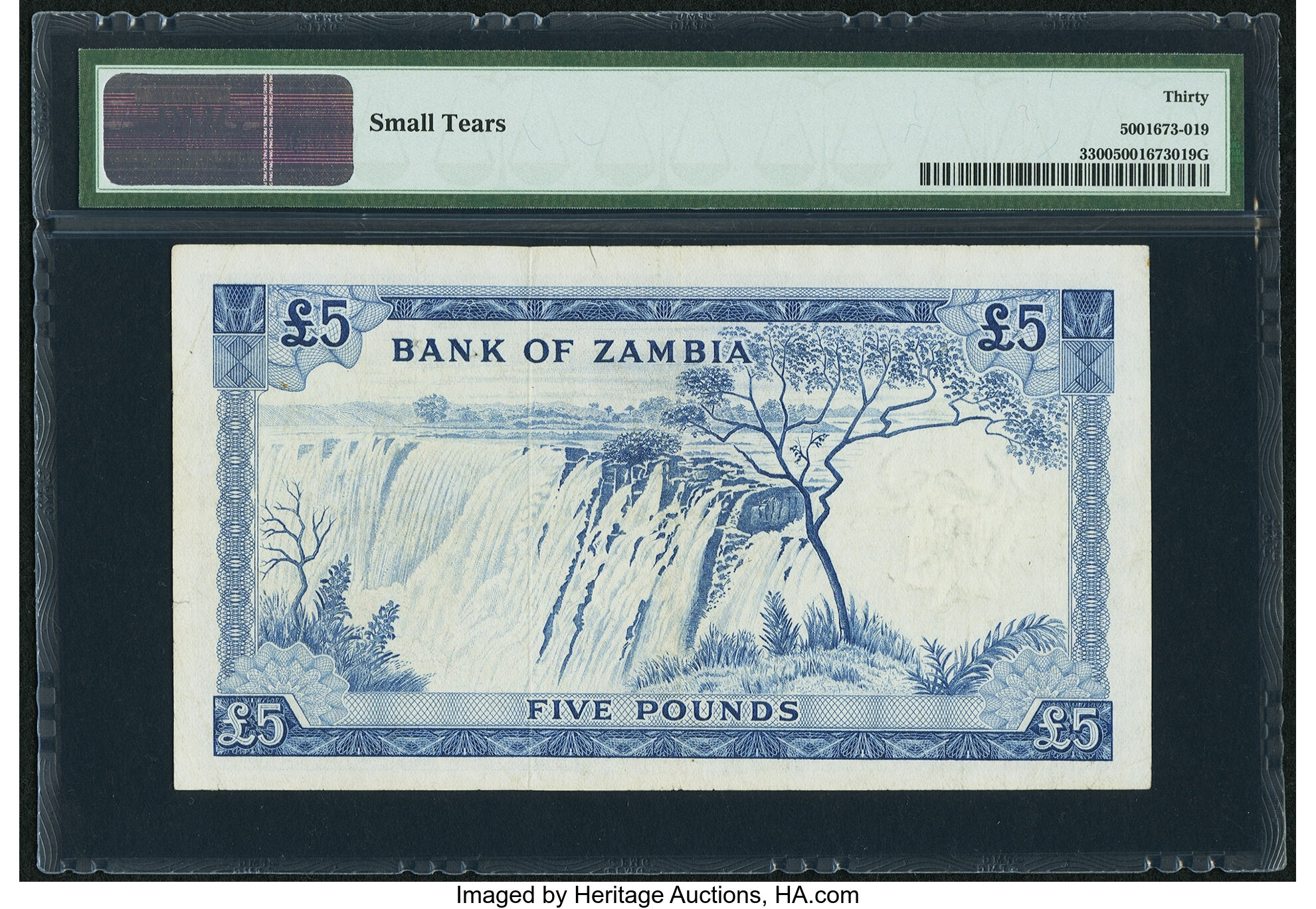 image for: Zambia  5 pounds(B103as3)