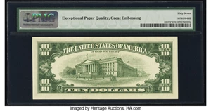 image for: Fr. 2017-I* $10 1963A Federal Reserve Star Note. PMG Superb Gem Unc 67 EPQ....