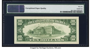 image for: Fr. 2021-I* $10 1969C Federal Reserve Star Note. PMG Gem Uncirculated 66 EPQ....