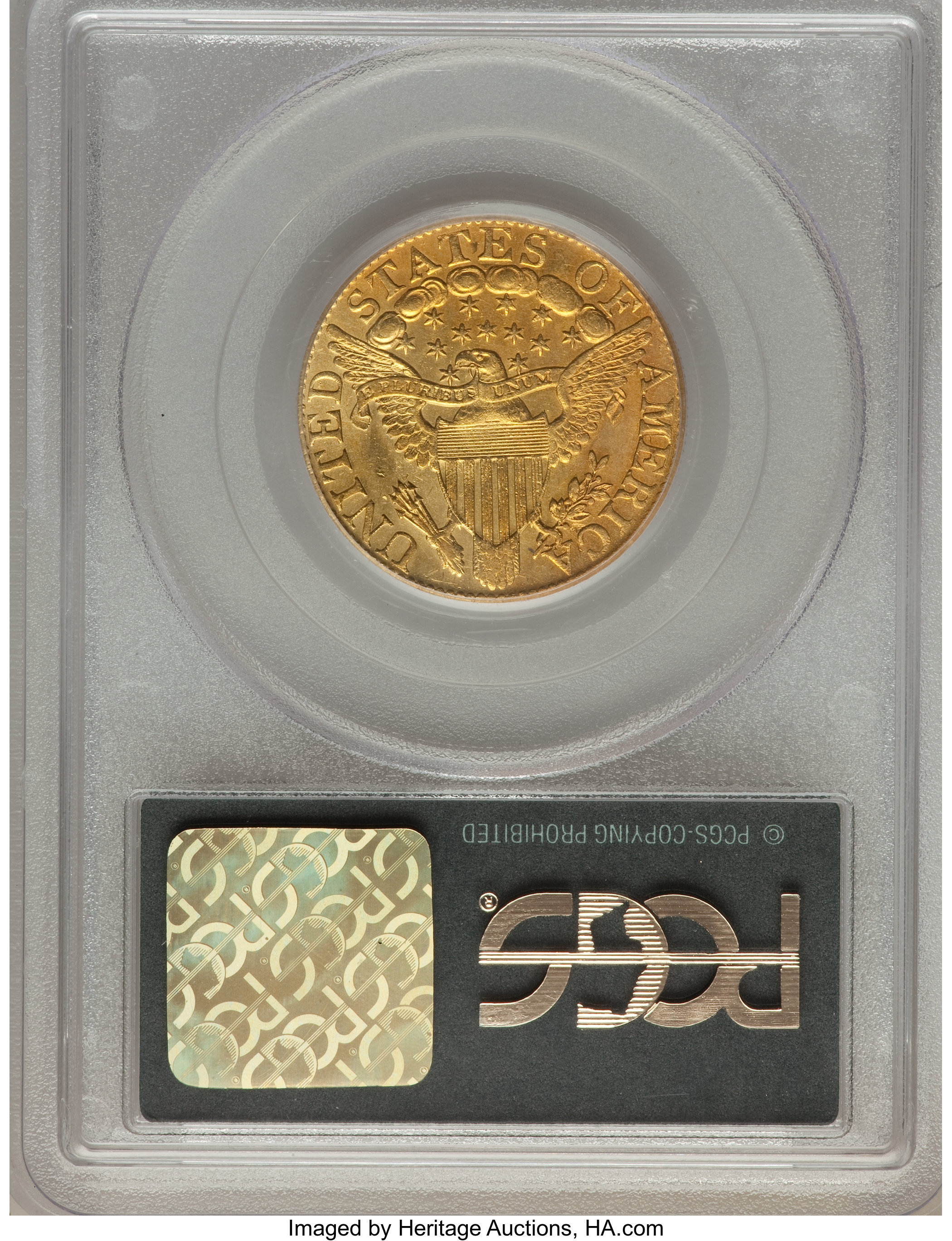 image for: 1800 $5 BD-4, R.4, AU53 PCGS....