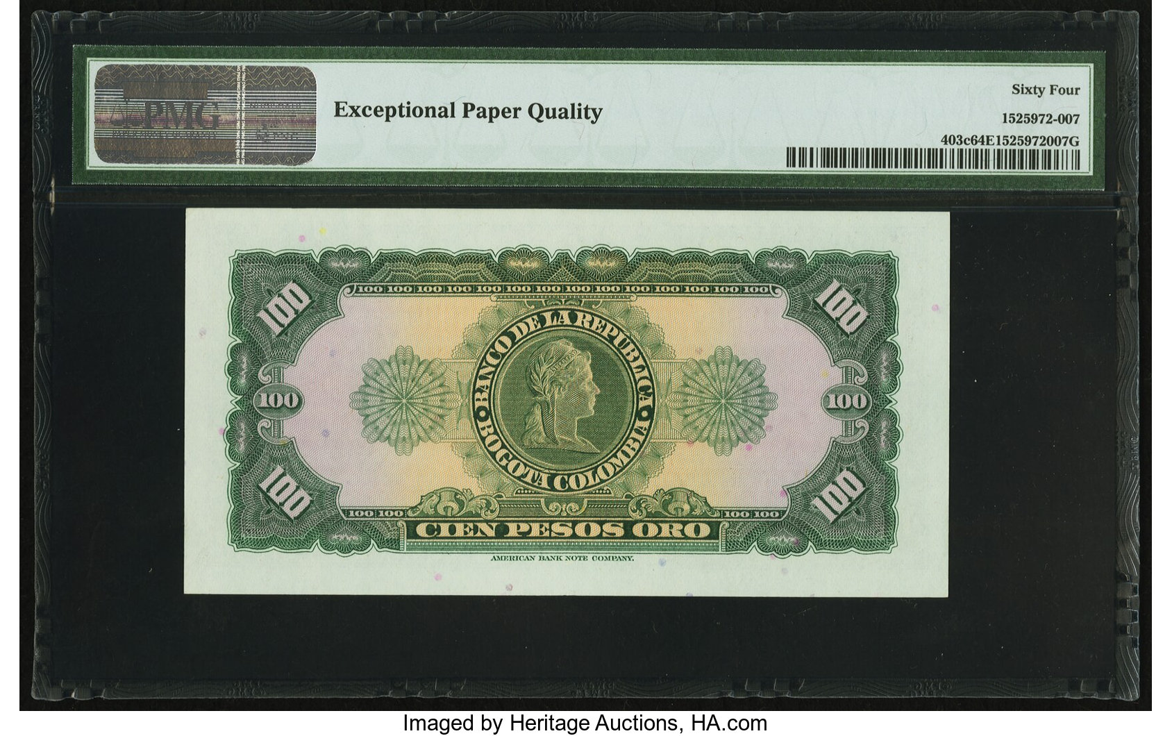 image for: Colombia  100 pesos oro(B944b)