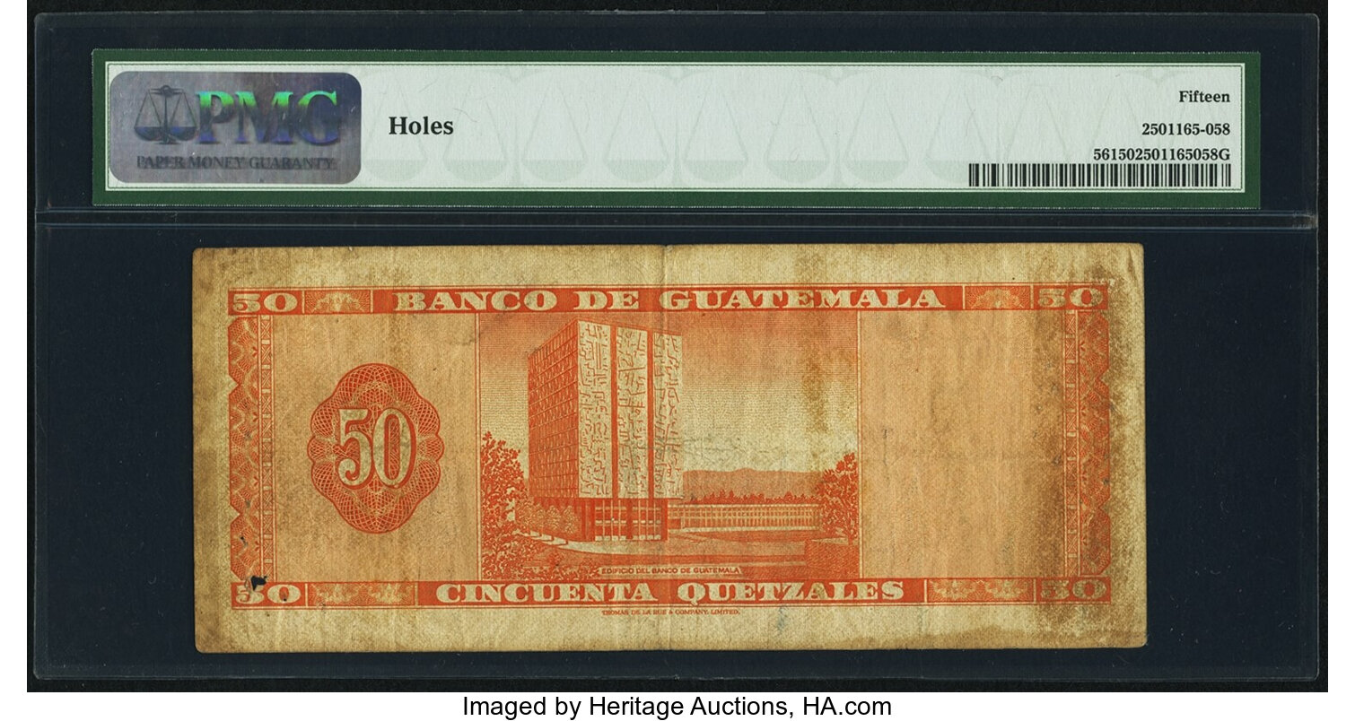 image for: Guatemala  50 quetzales (B539f)