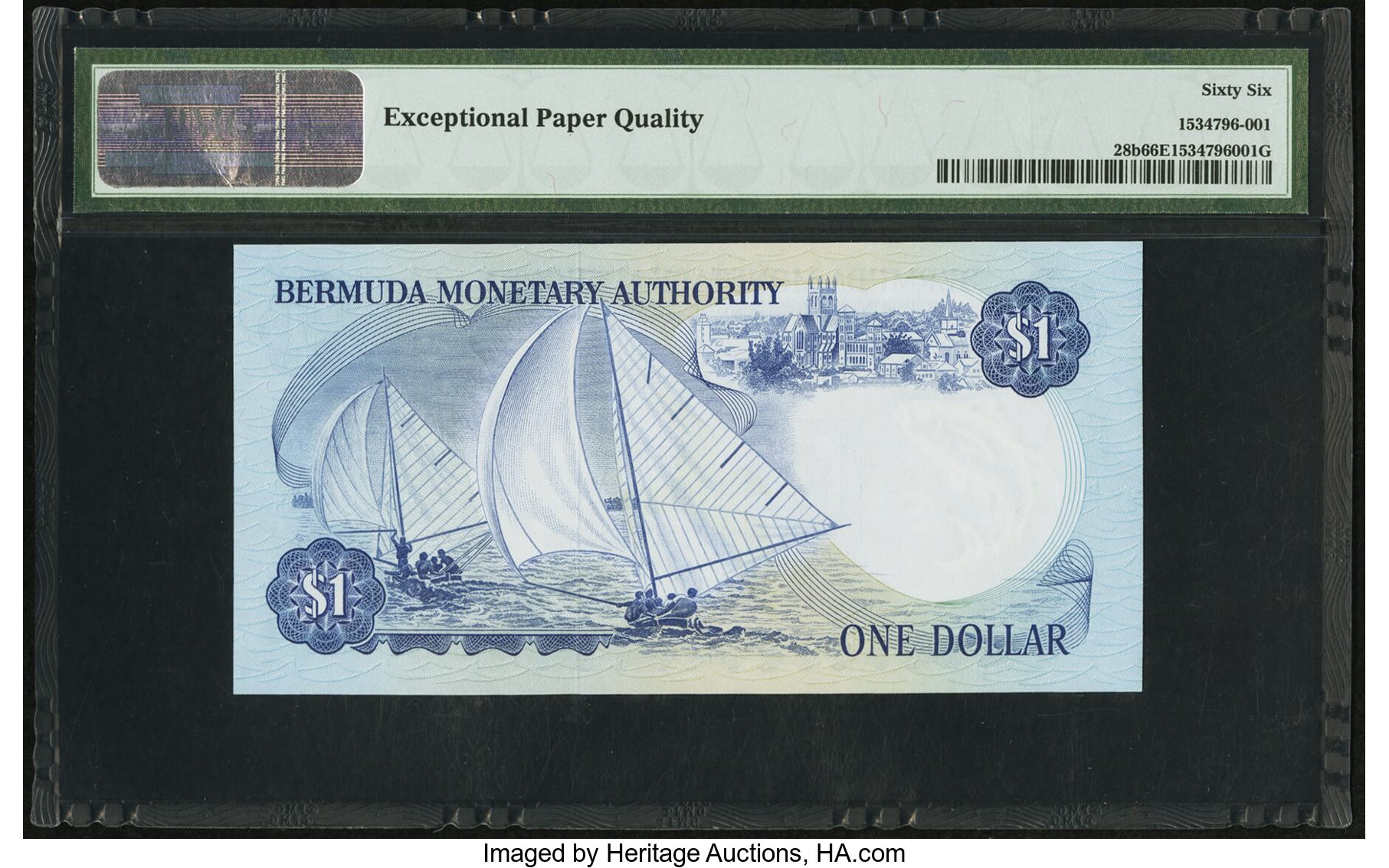 image for: Bermuda  1 dollar (B201g)