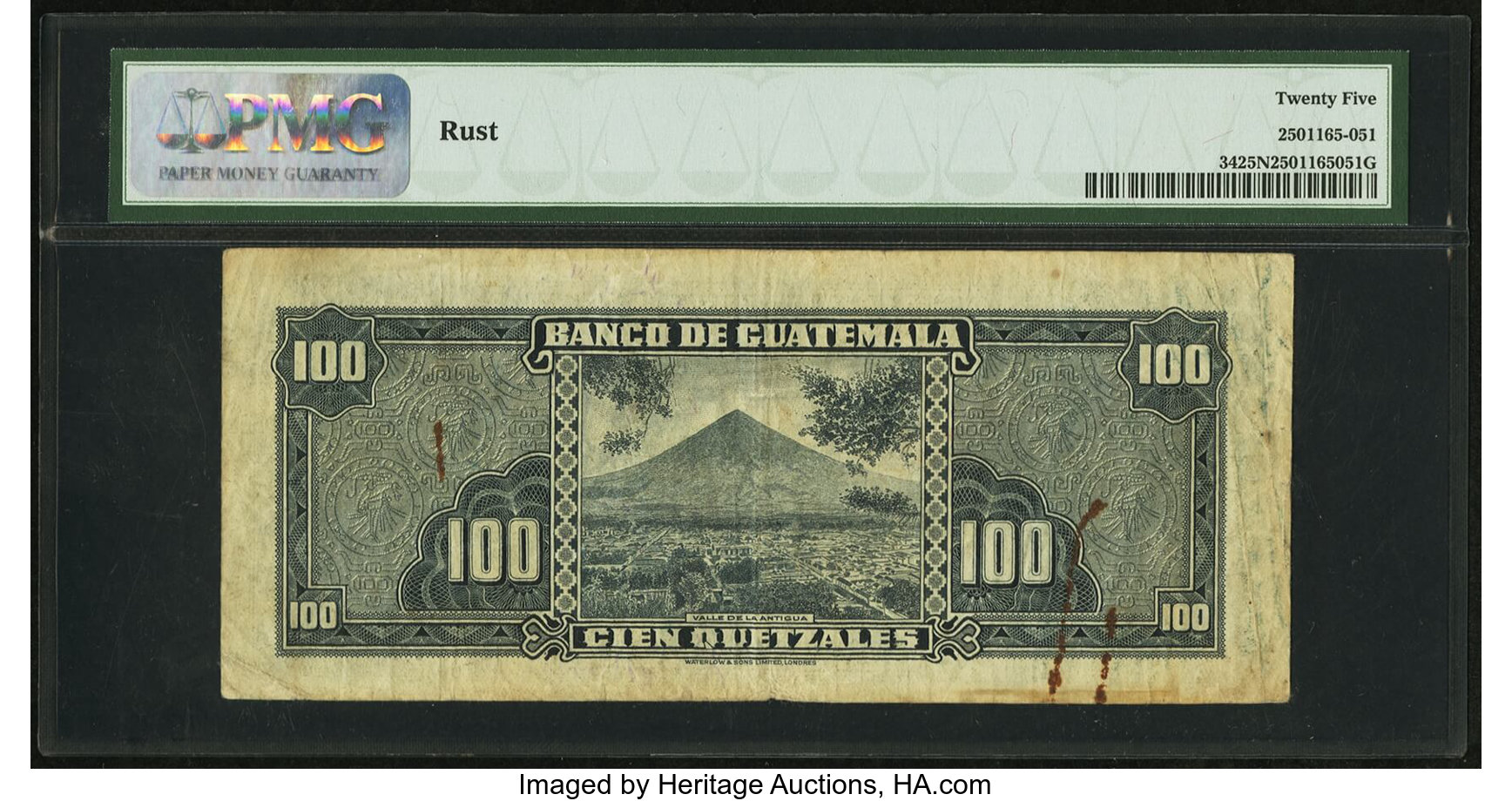 image for: Guatemala  100 quetzales (B516c)