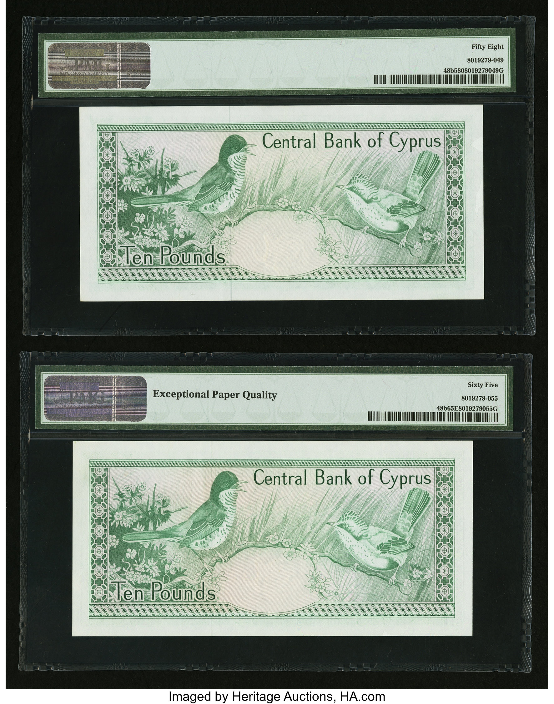 image for: Cyprus  10 pounds (B308a)