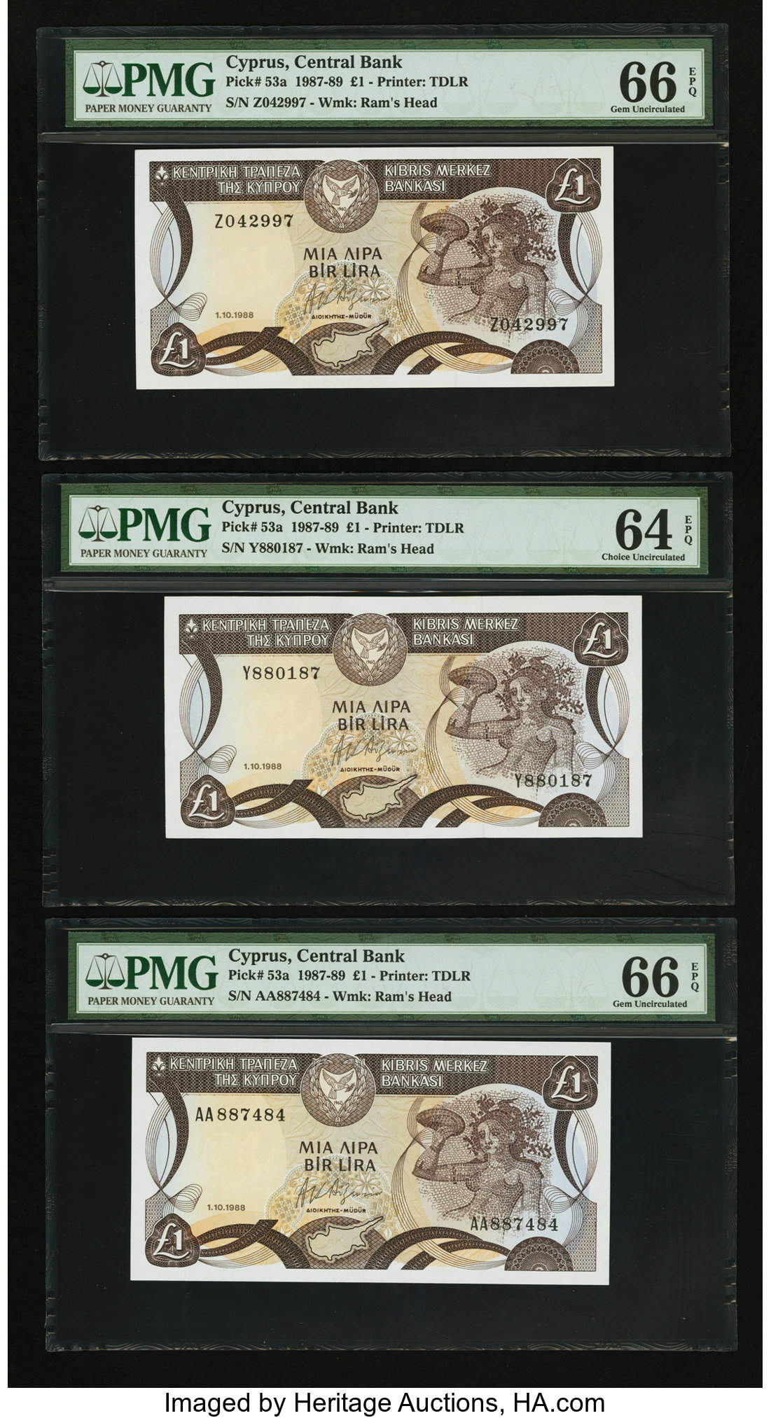 image for: Cyprus  1 pound (B313f)