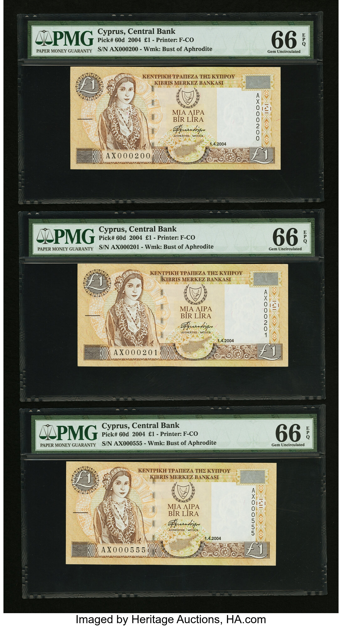 image for: Cyprus  1 pound (B318bz)