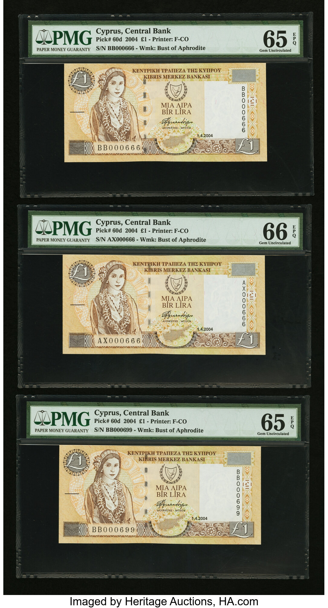 image for: Cyprus  1 pound (B318c)