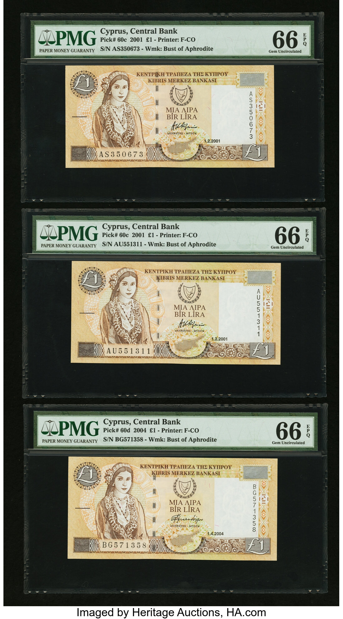 image for: Cyprus  1 pound (B318d)