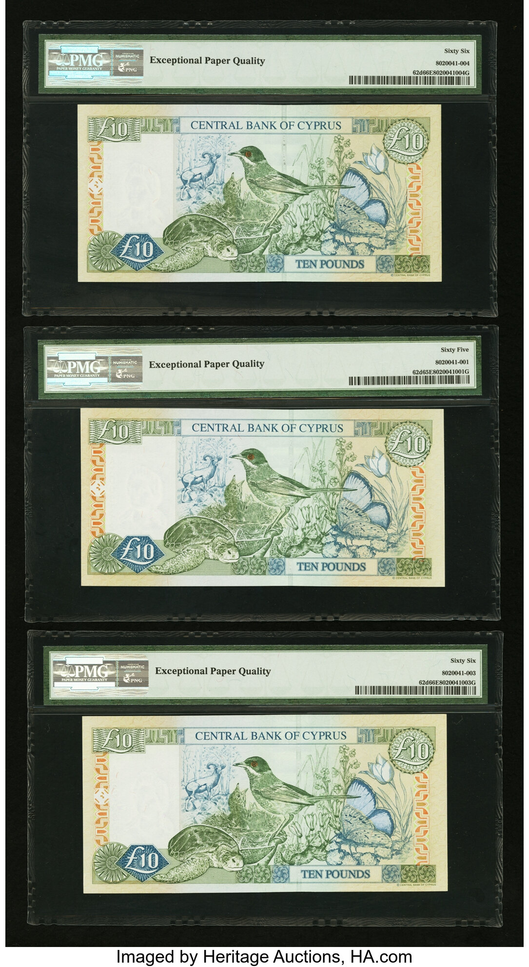 image for: Cyprus  10 pounds (B320f)
