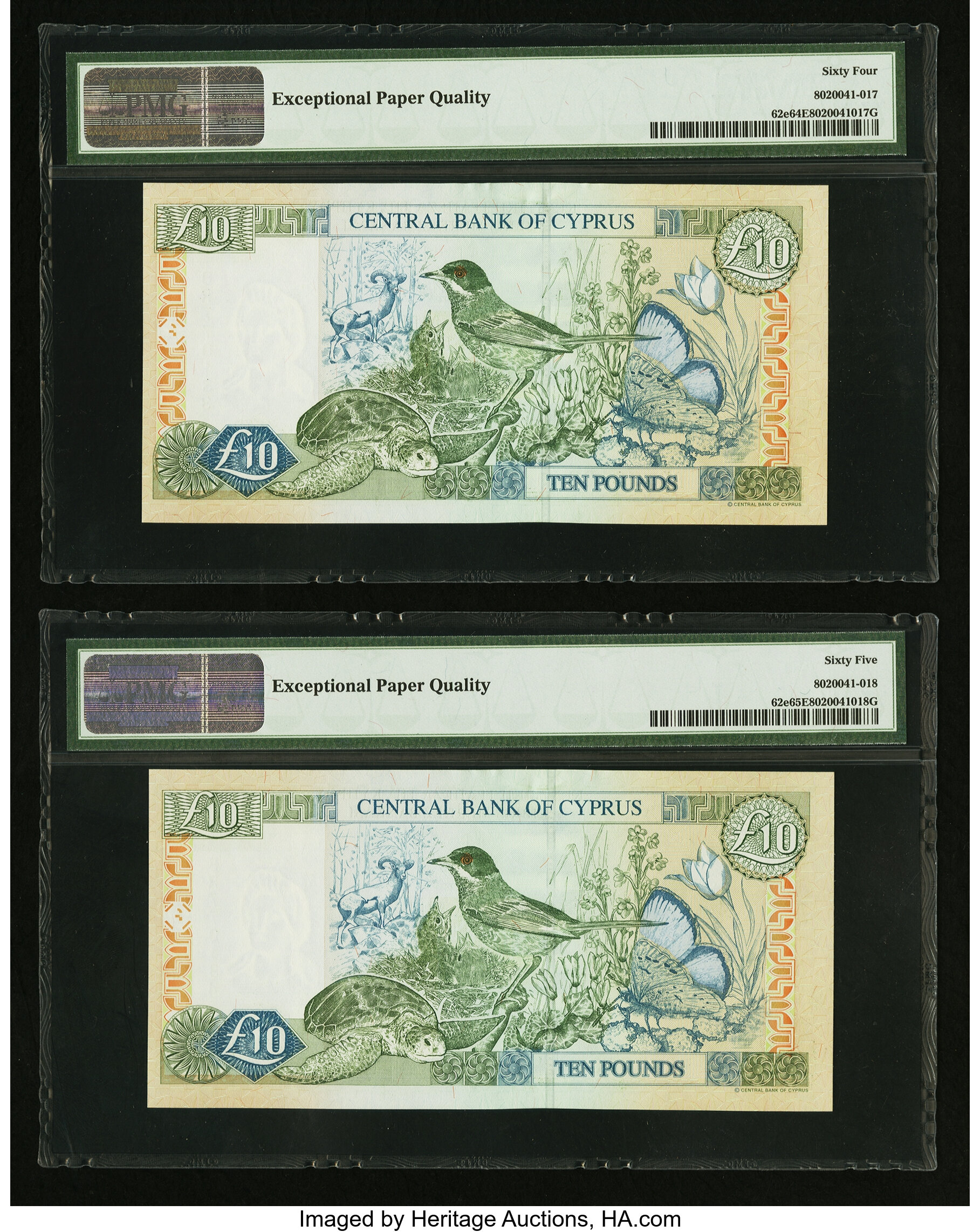 image for: Cyprus  10 pounds (B320f)