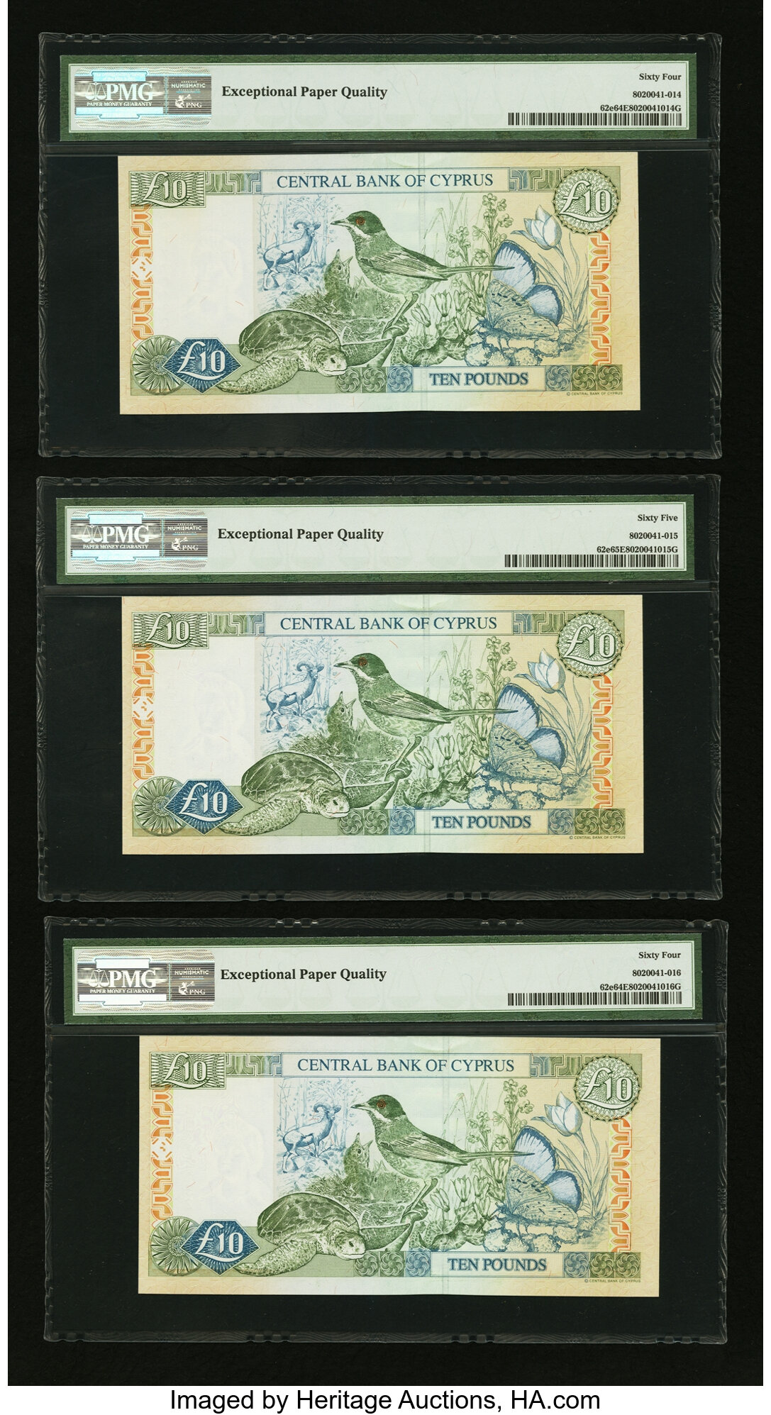 image for: Cyprus  10 pounds (B320f)