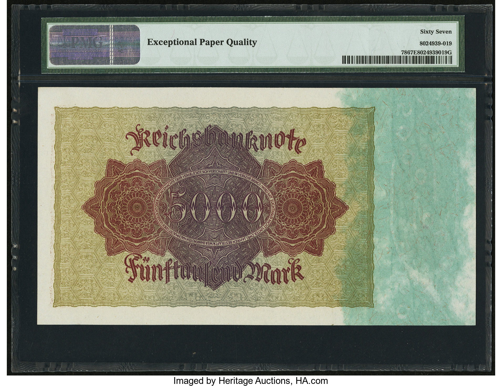image for: Germany  5,000 mark (B231a)