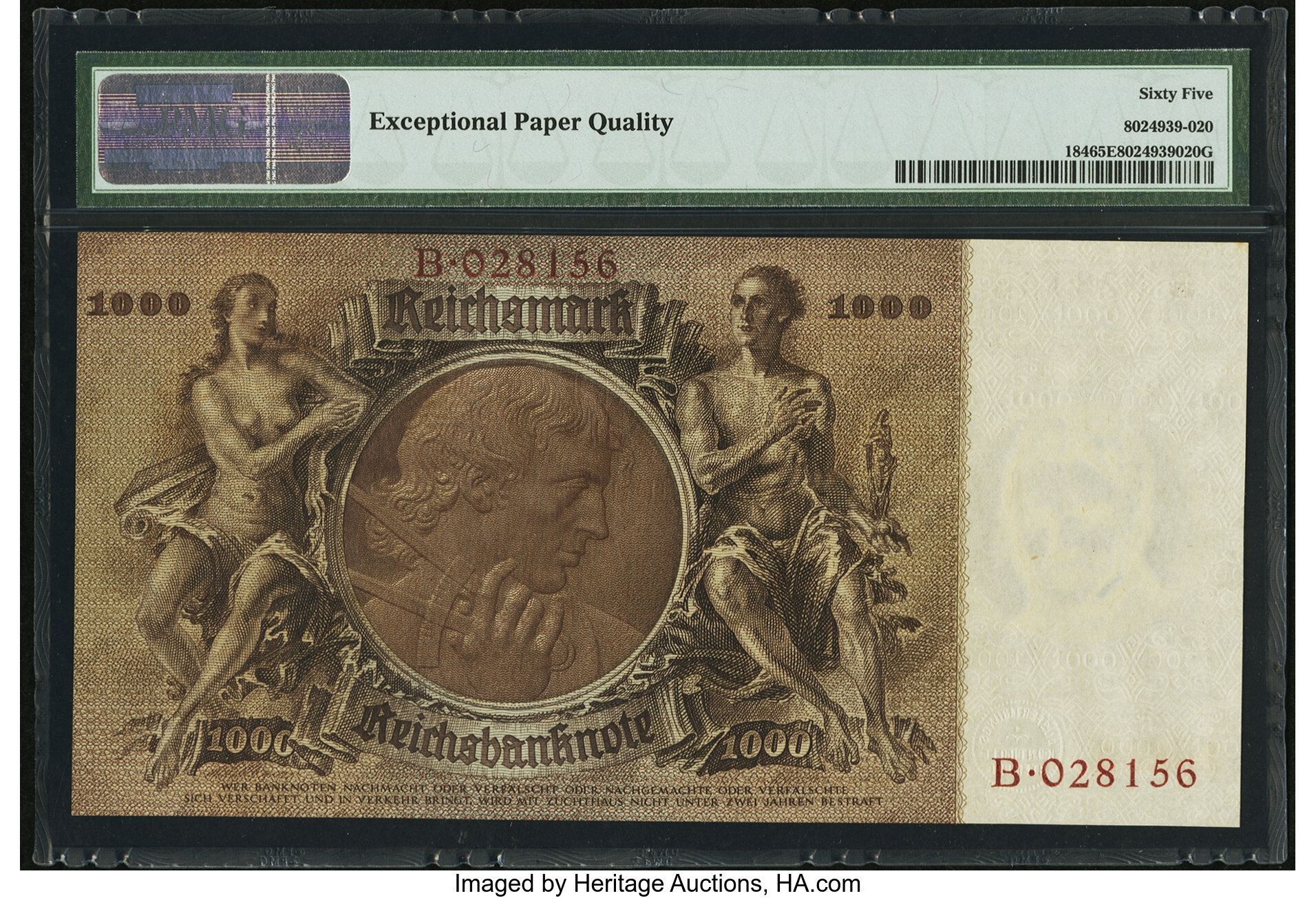 image for: Germany  1,000 reichsmark (B322b)