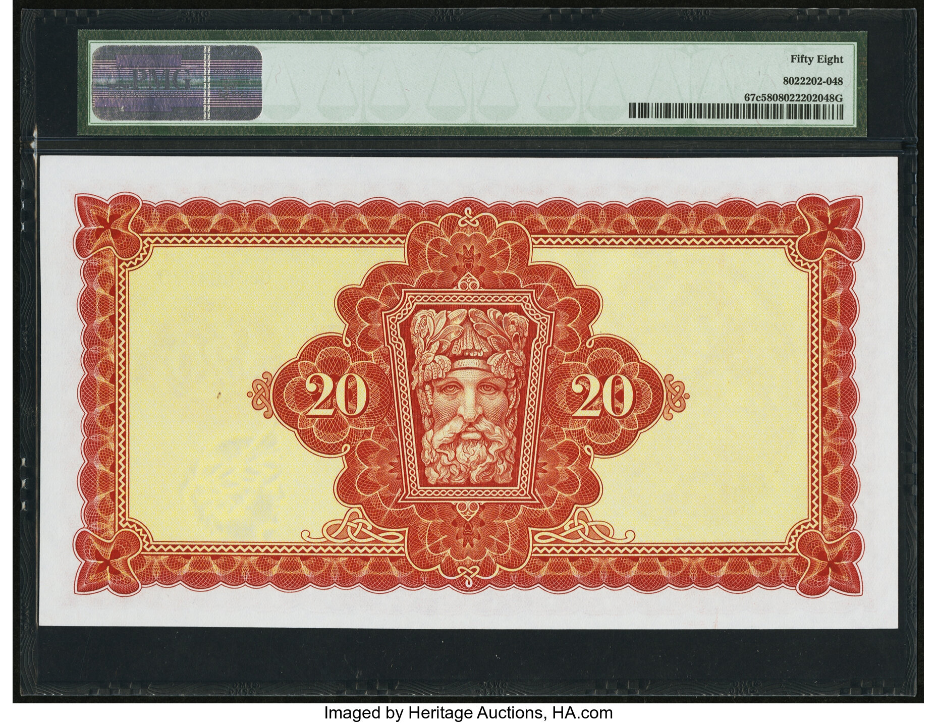 image for: Ireland, Republic of  20 pounds (B212as1)