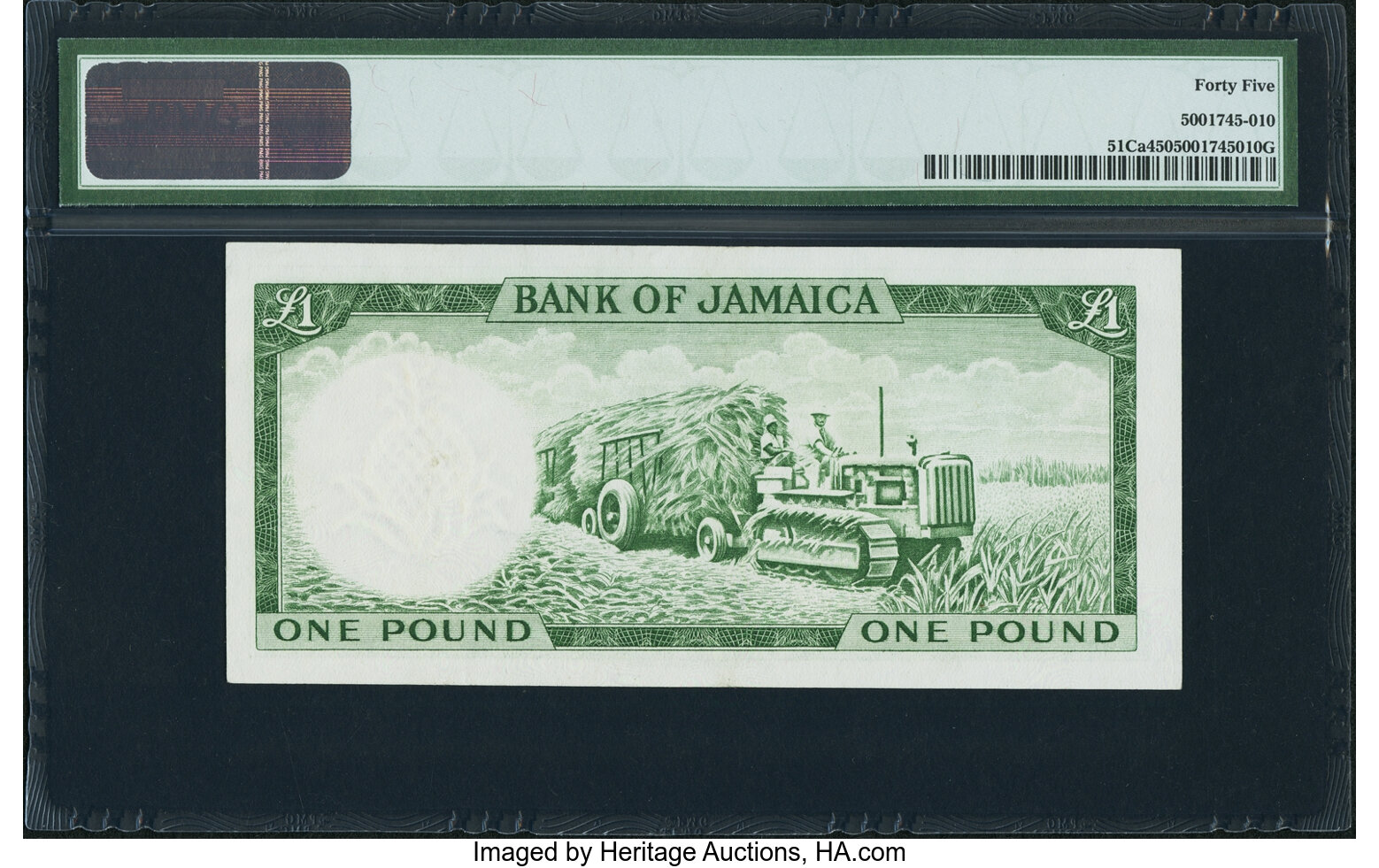 image for: Jamaica  10 shillings (B205d)