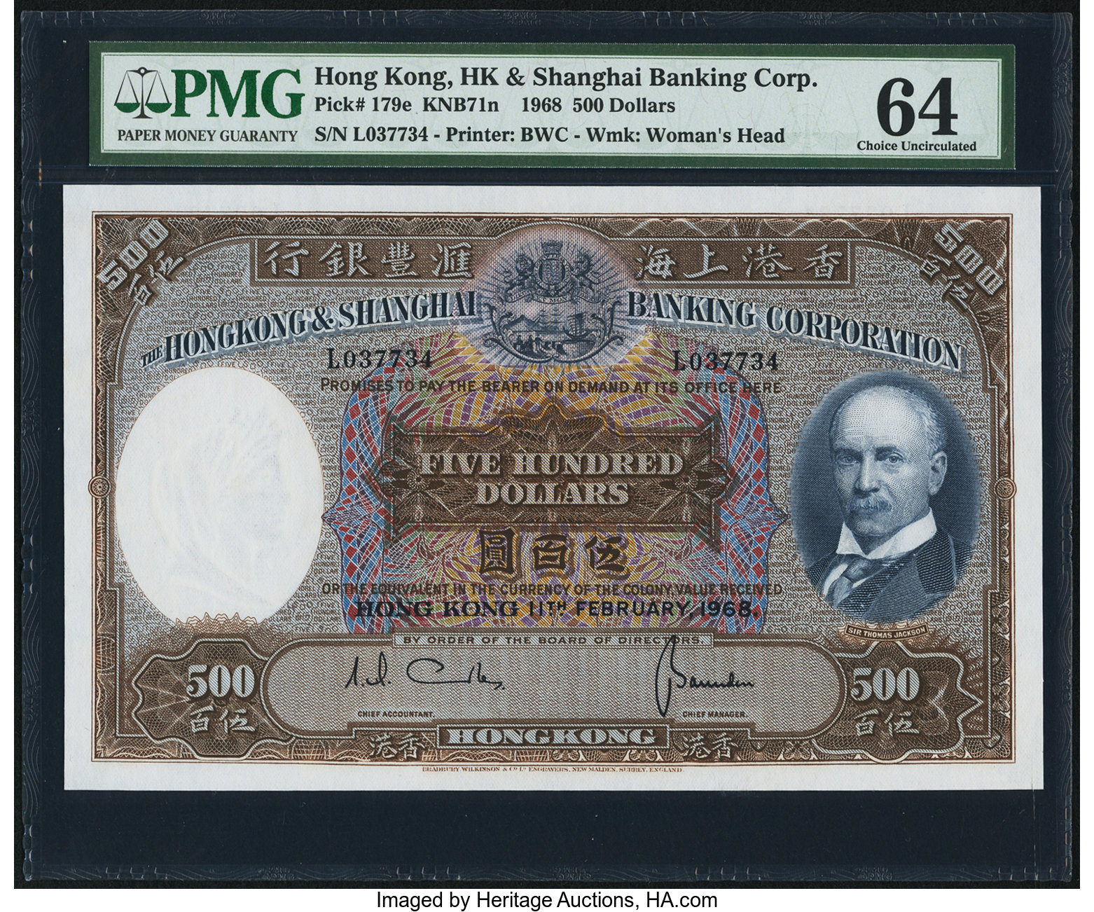 image for: Hong Kong  10 dollars(B658v)