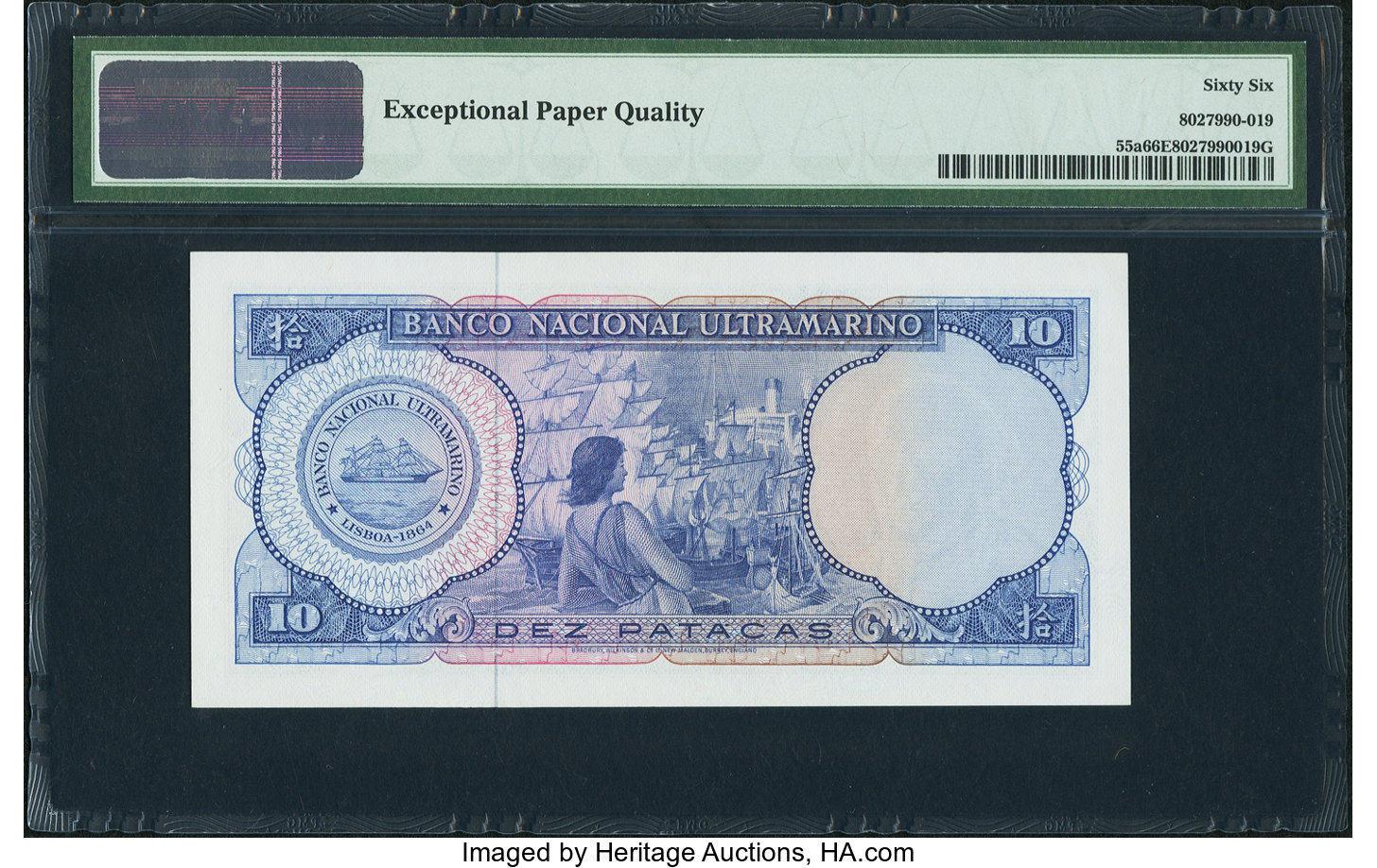 image for: Macau  10 patacas (B052ms)