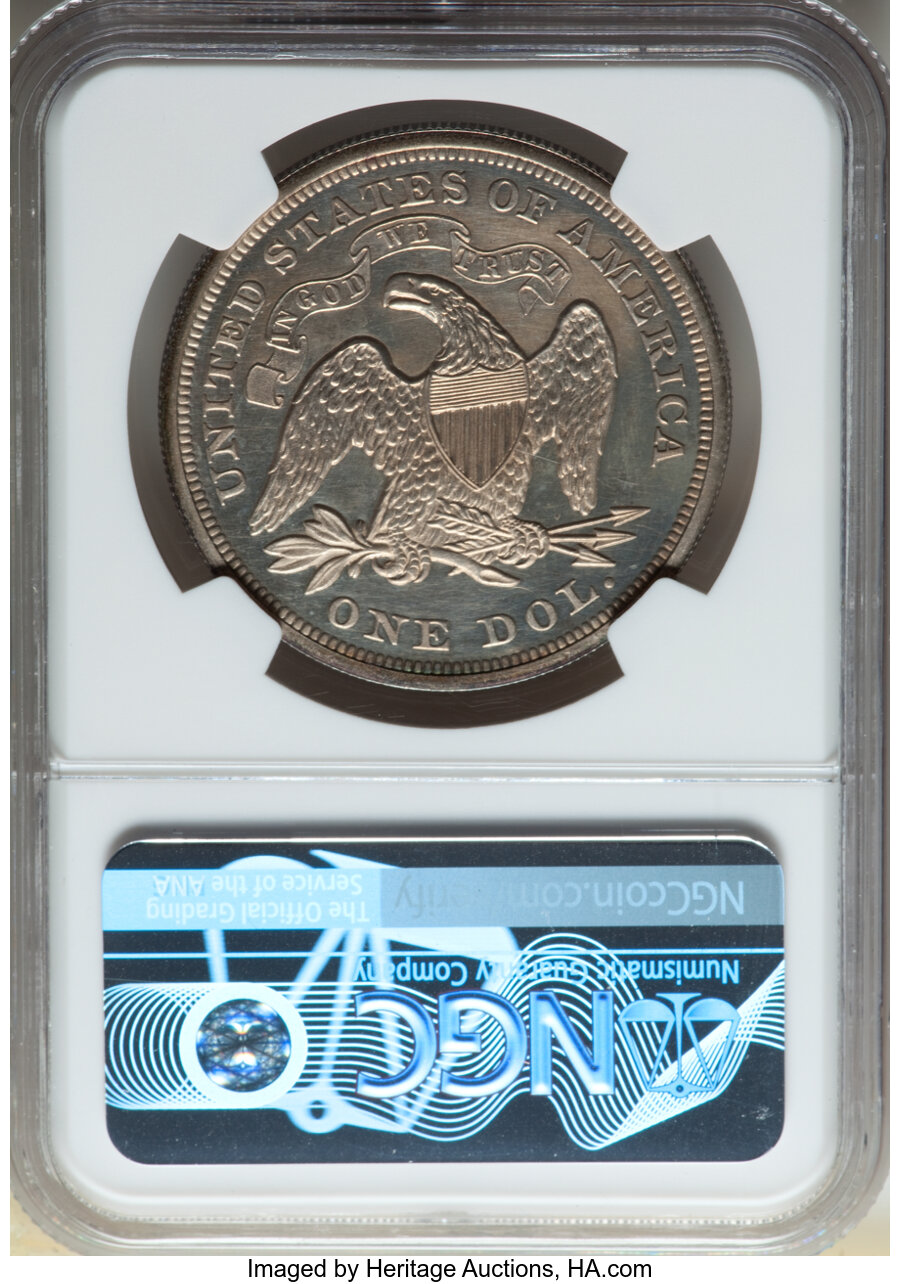 1867 One Dollar PR Values | Greysheet