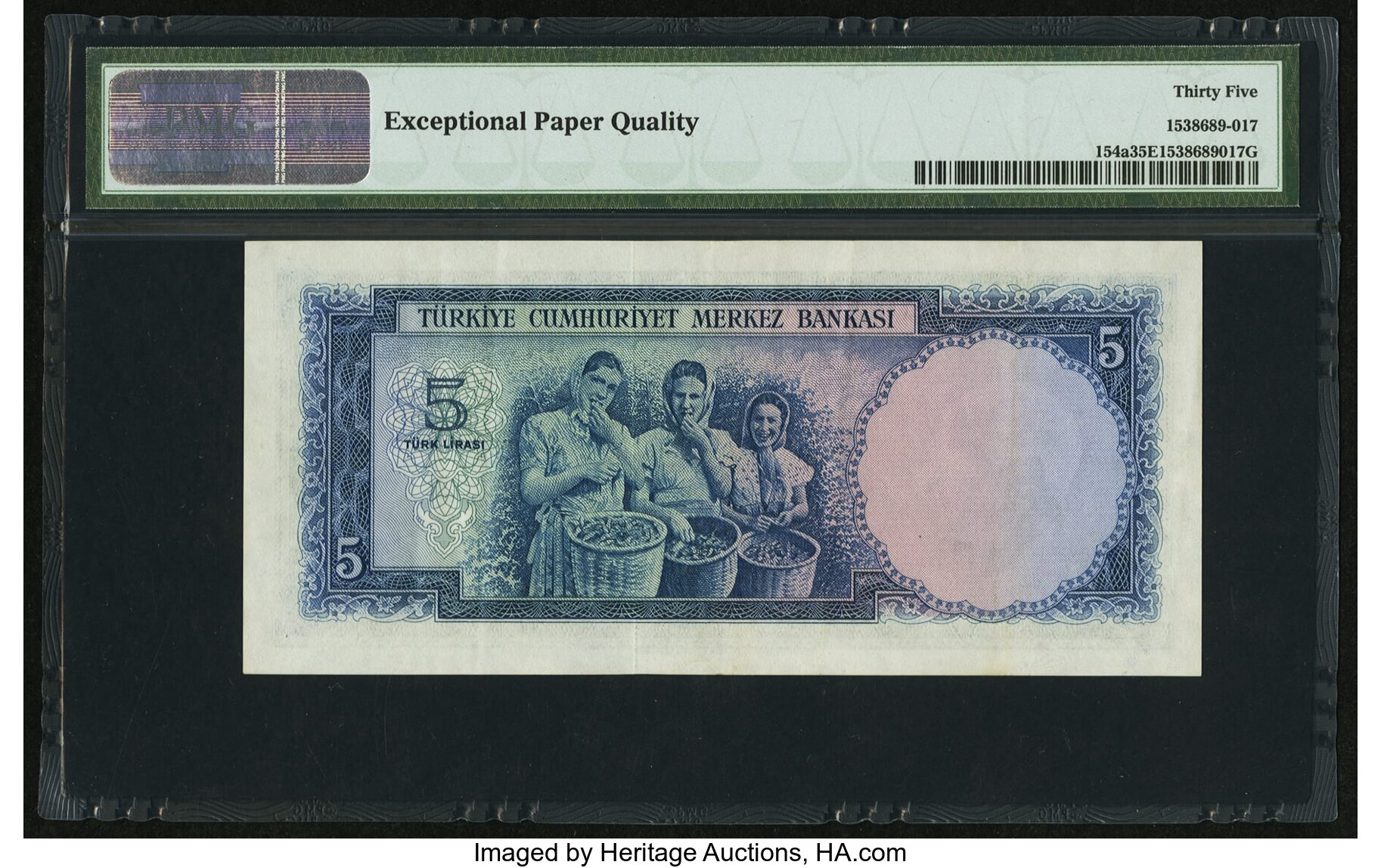 image for: Turkey  5 T?rk liras? (B235as)