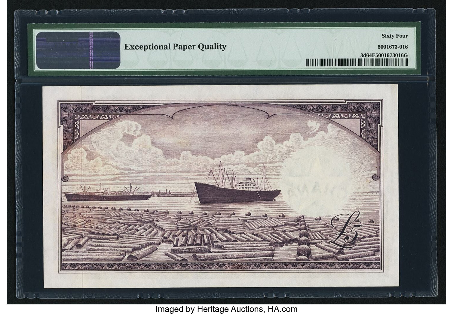 image for: Ghana  5 pounds (B103b)