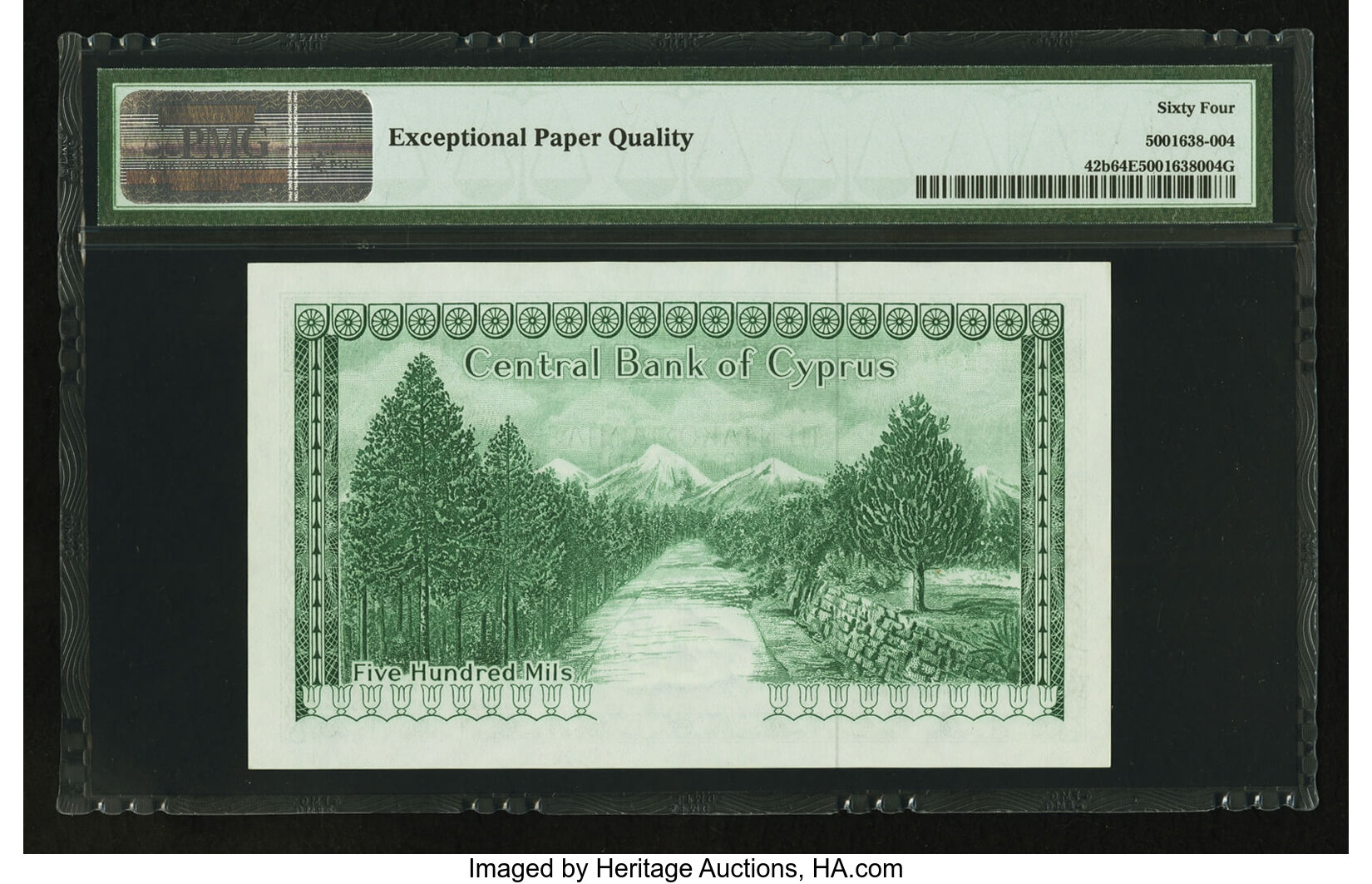 image for: Cyprus  500 mils (B302f)