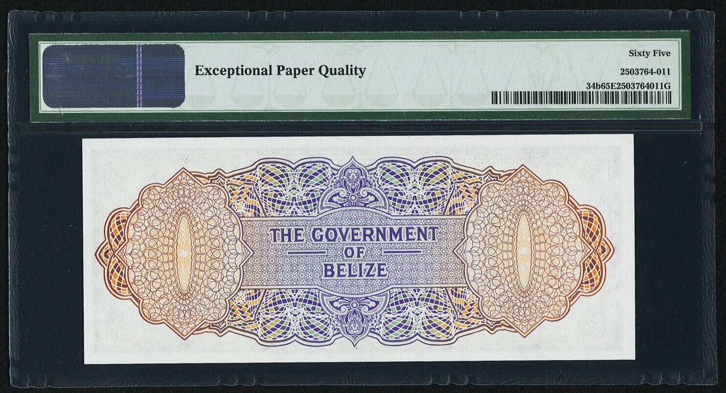 image for: Belize  2 dollars (B102c)