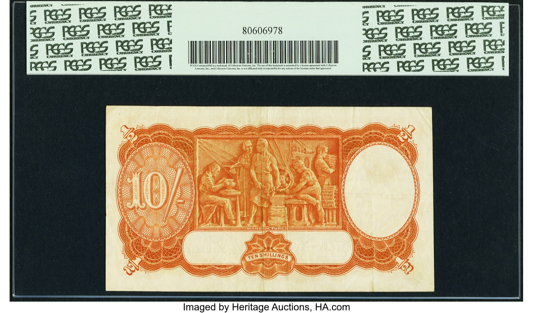 image for: Australia  10 shillings(B131b)