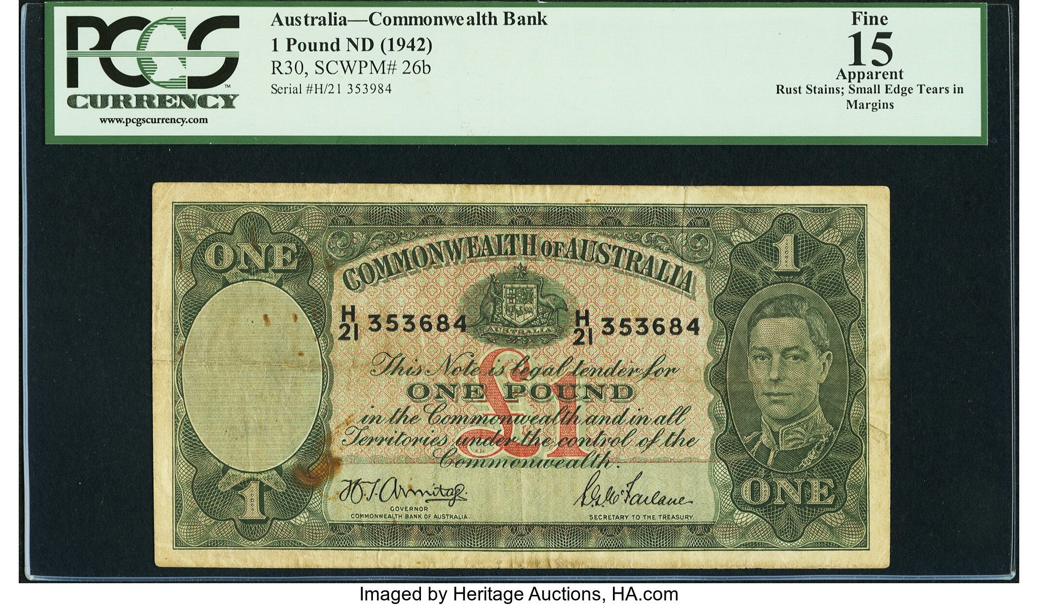 image for: Australia  1 pound(B132z)