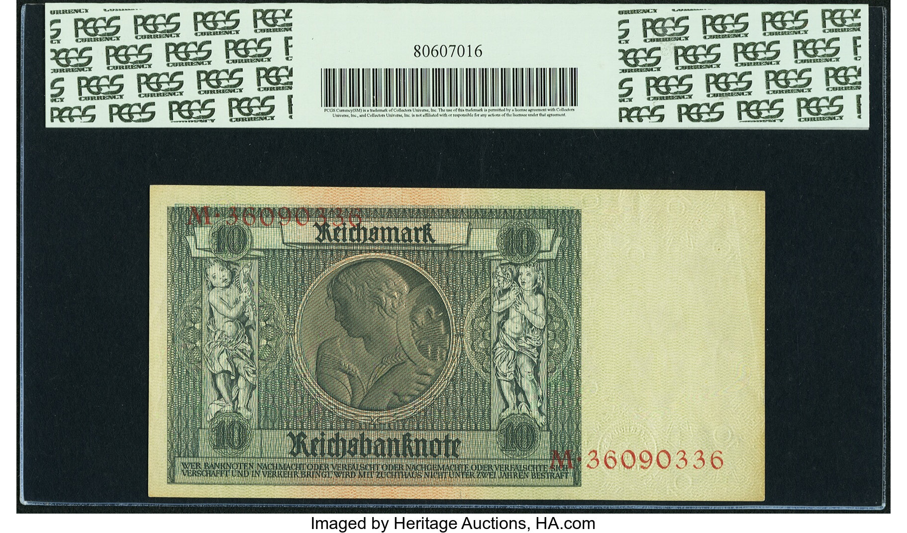 image for: Germany  10 reichsmark (B318b2)