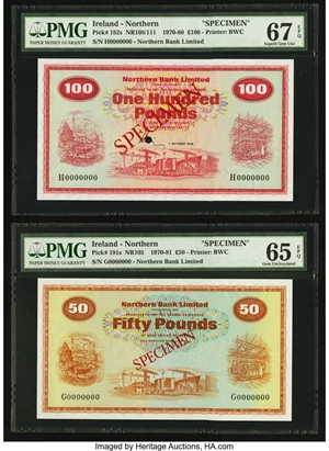 image for: Northern Ireland 10 pounds (B418i)