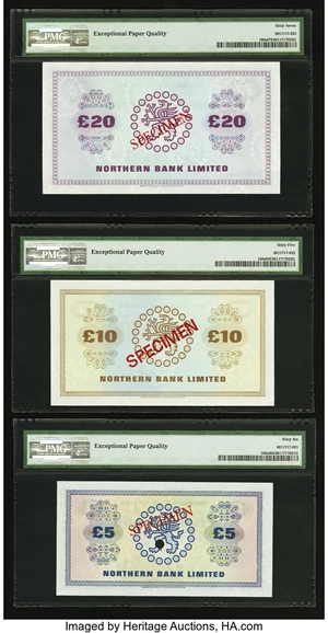 image for: Northern Ireland 10 pounds (B418i)