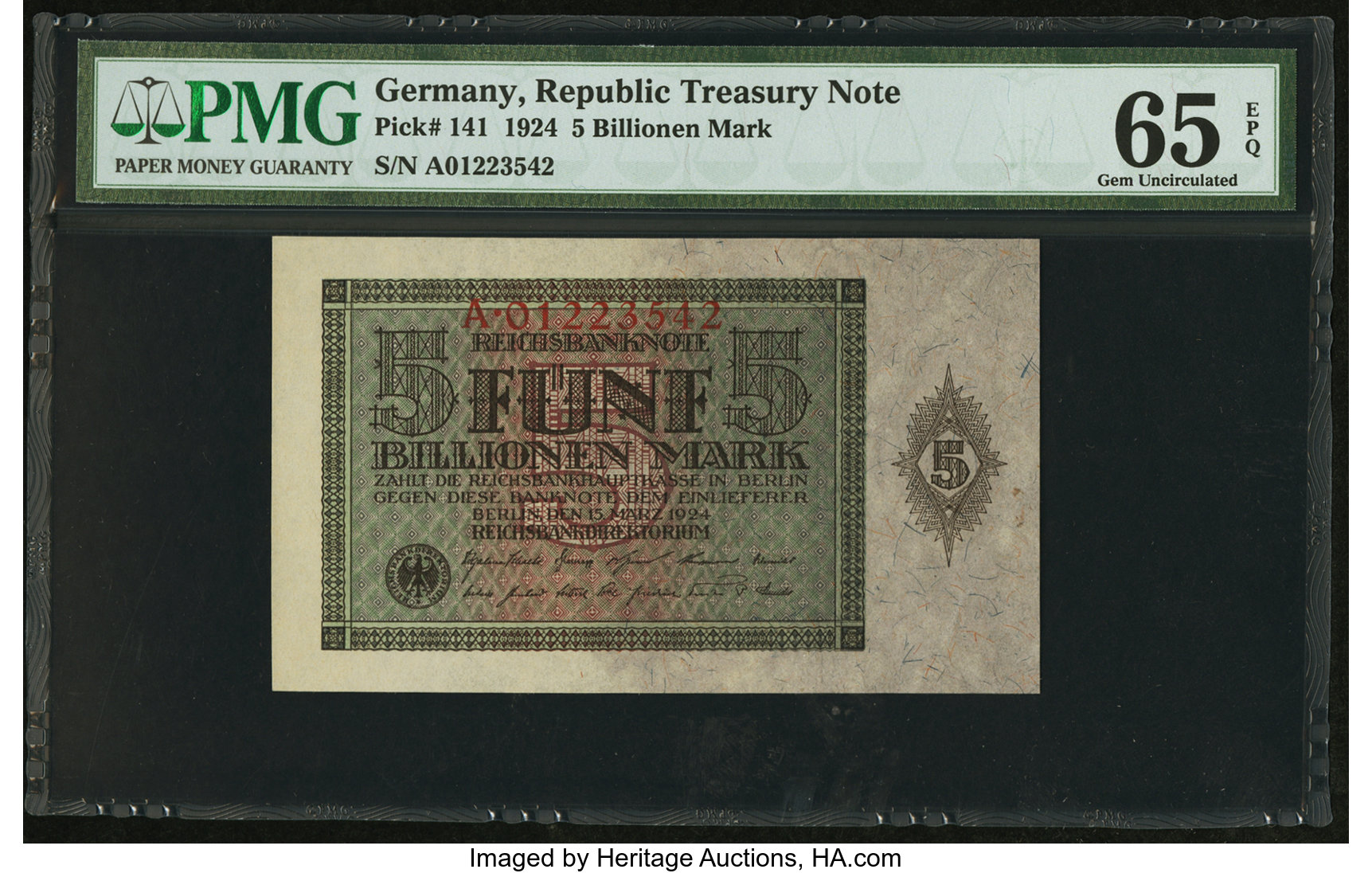 image for: Germany  5 billionen (B301a)