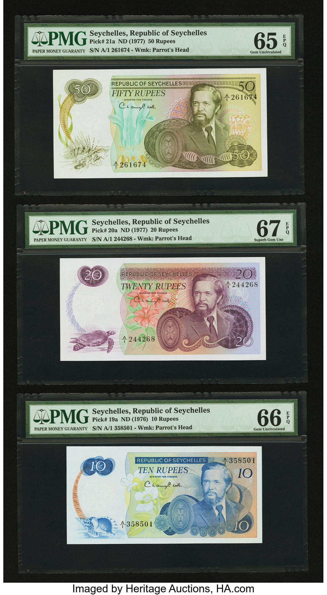 image for: Seychelles  20 rupees (B202as)