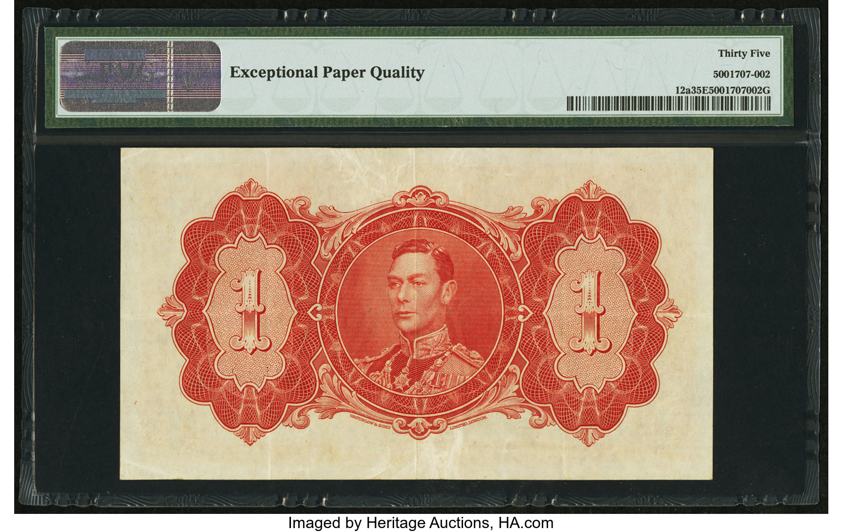 image for: British Guiana  1 dollar(B107a)