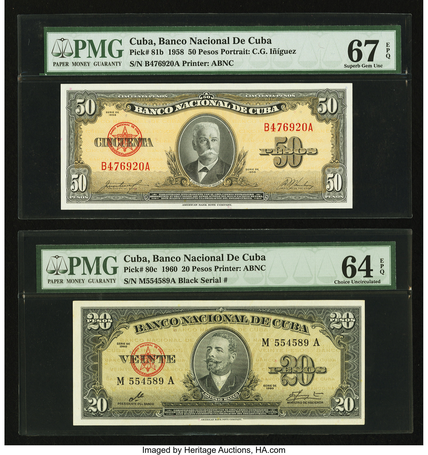 image for: Cuba  50 pesos (B805bs1)