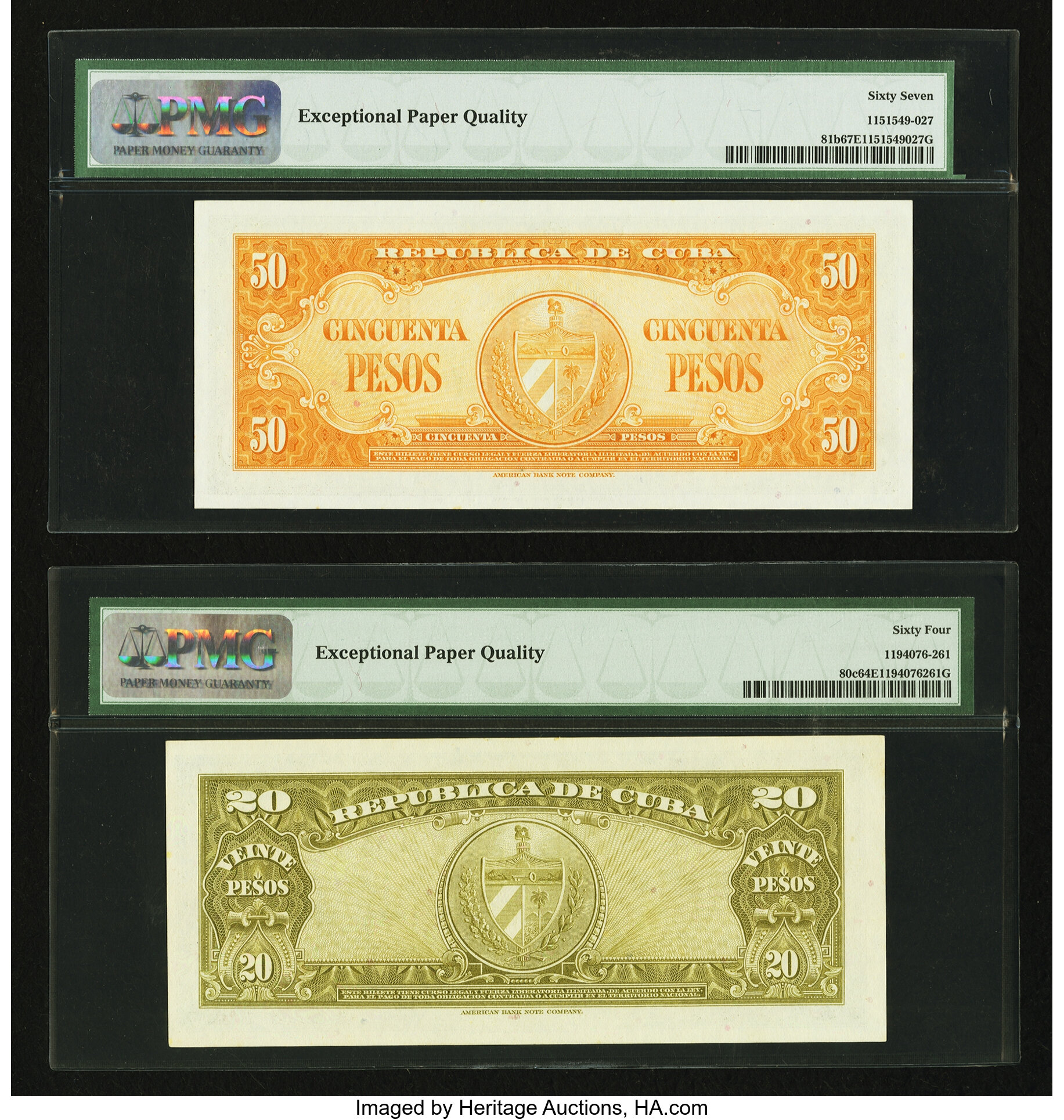 image for: Cuba  20 pesos (B804s)