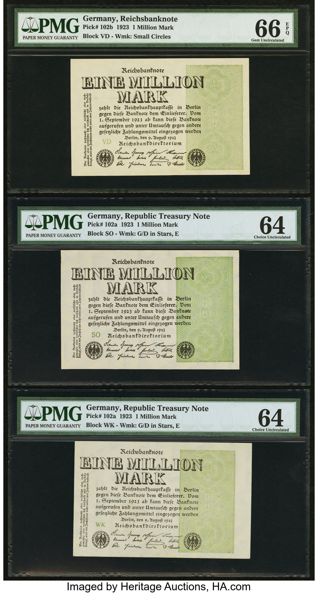 image for: Germany  eine million -1,000,000- mark (B253c)