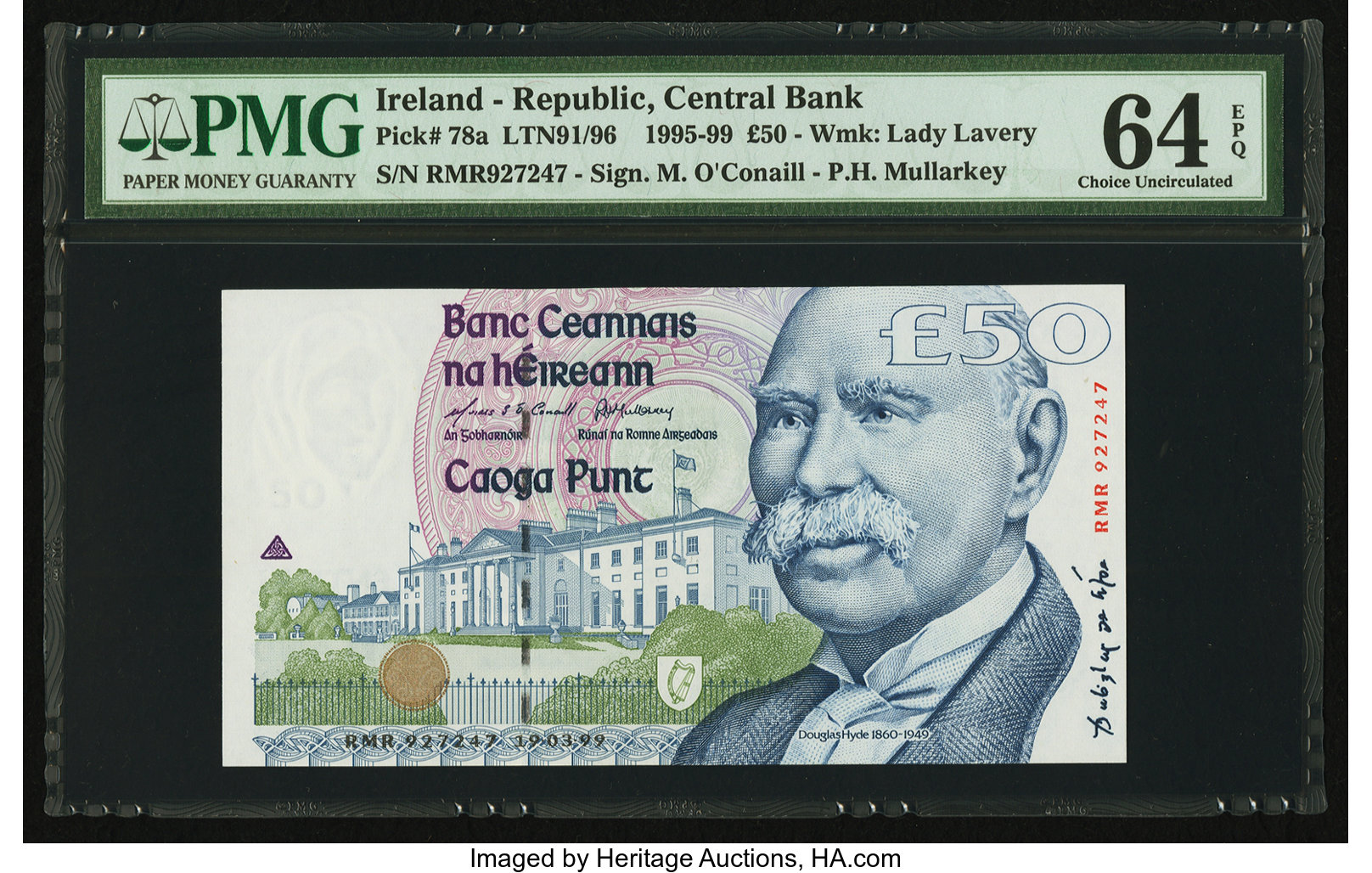 image for: Ireland, Republic of  50 pounds(B223bs)