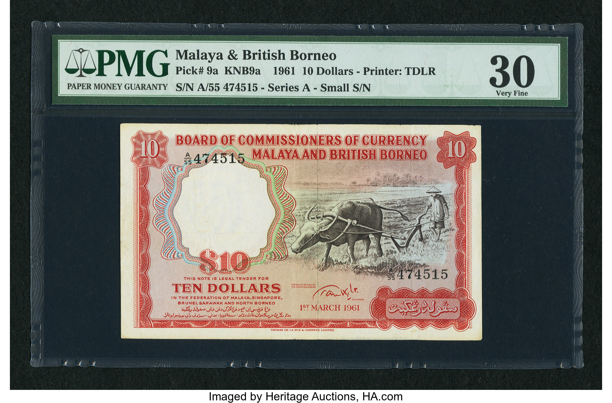 image for: Malaya and British Borneo  10 dollars(B109a)