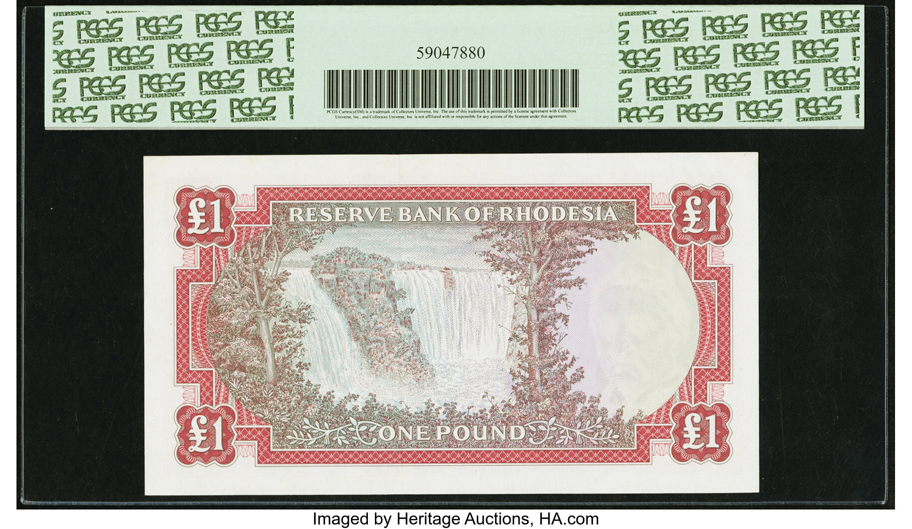image for: Rhodesia  1 pound(B105b)